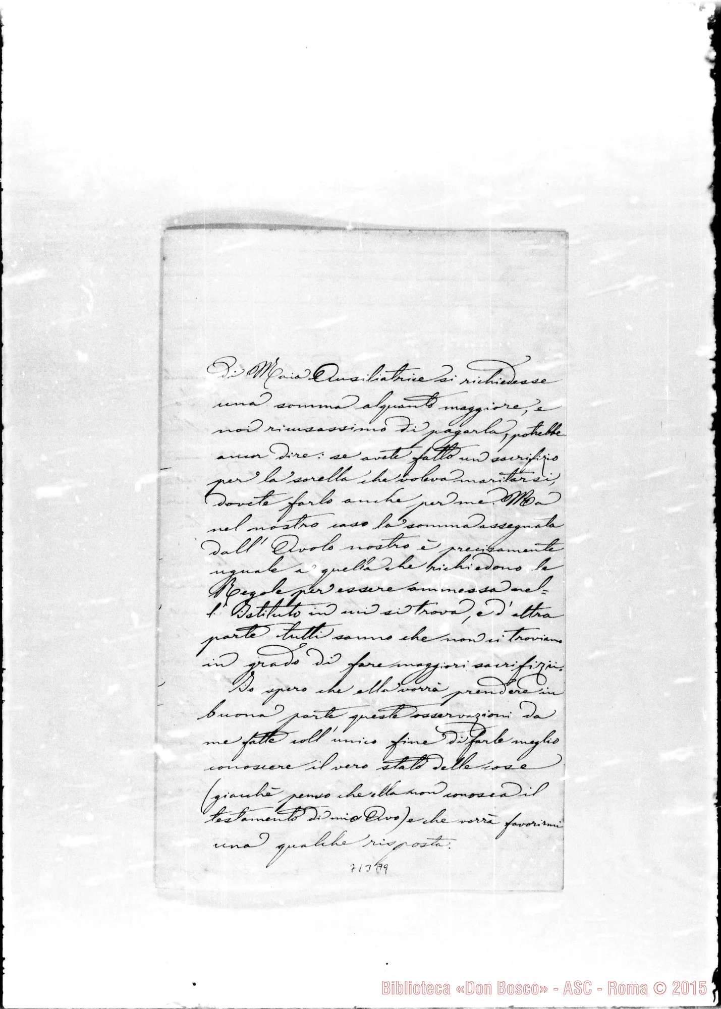 Fotogramma A 9 — Pestarino-Molto Rev.do Signore