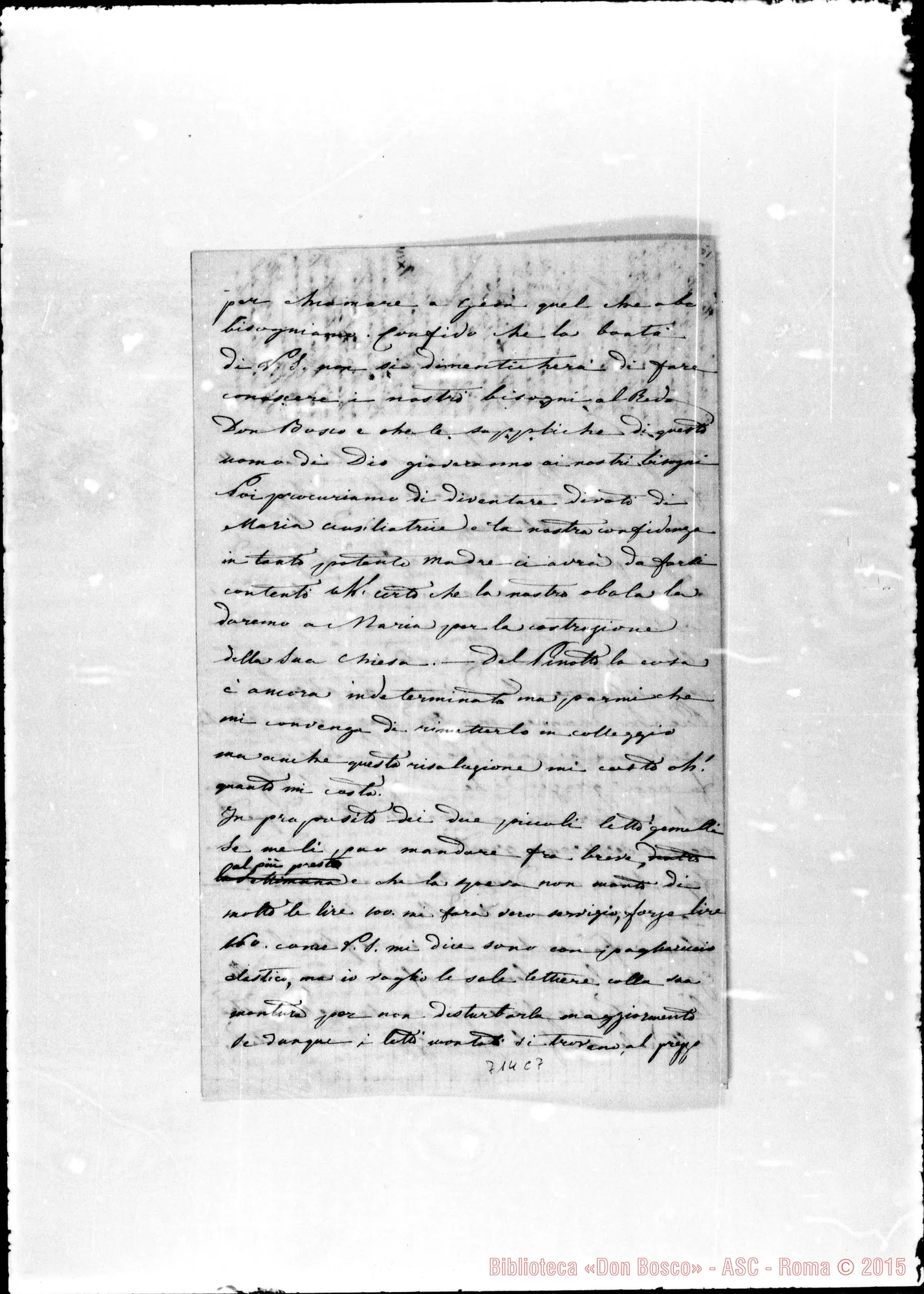 Fotogramma C 7 — Pittatore Cristina. Lettere: Pittatore-Cav. Oreglia
