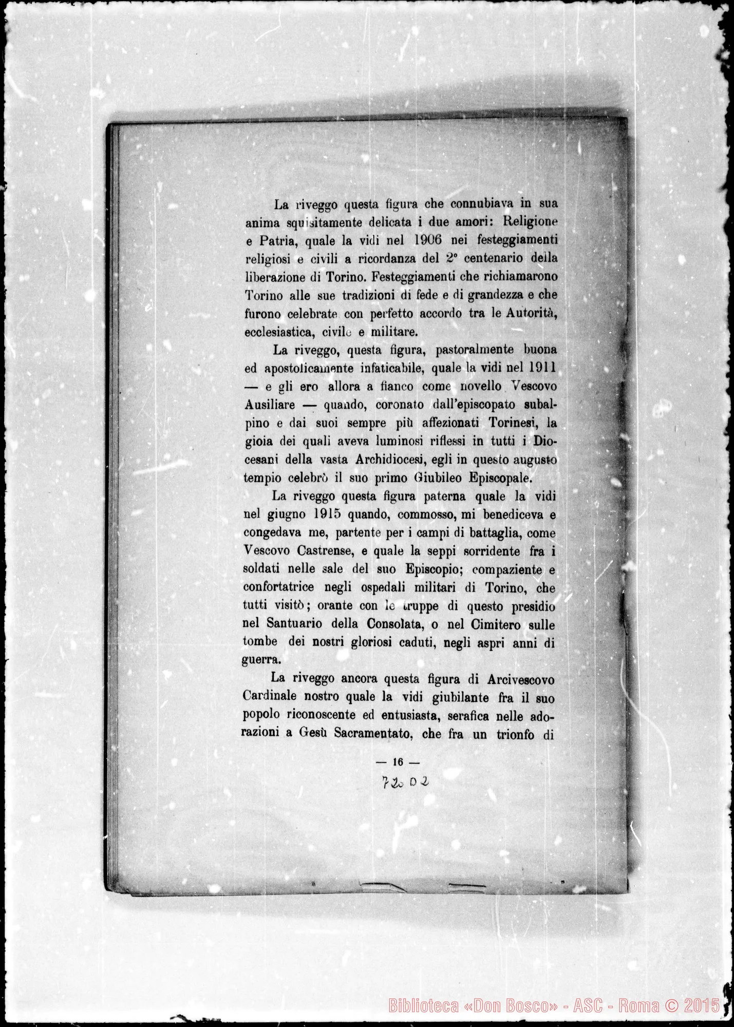 Fotogramma D 2 — Orazione funebre.