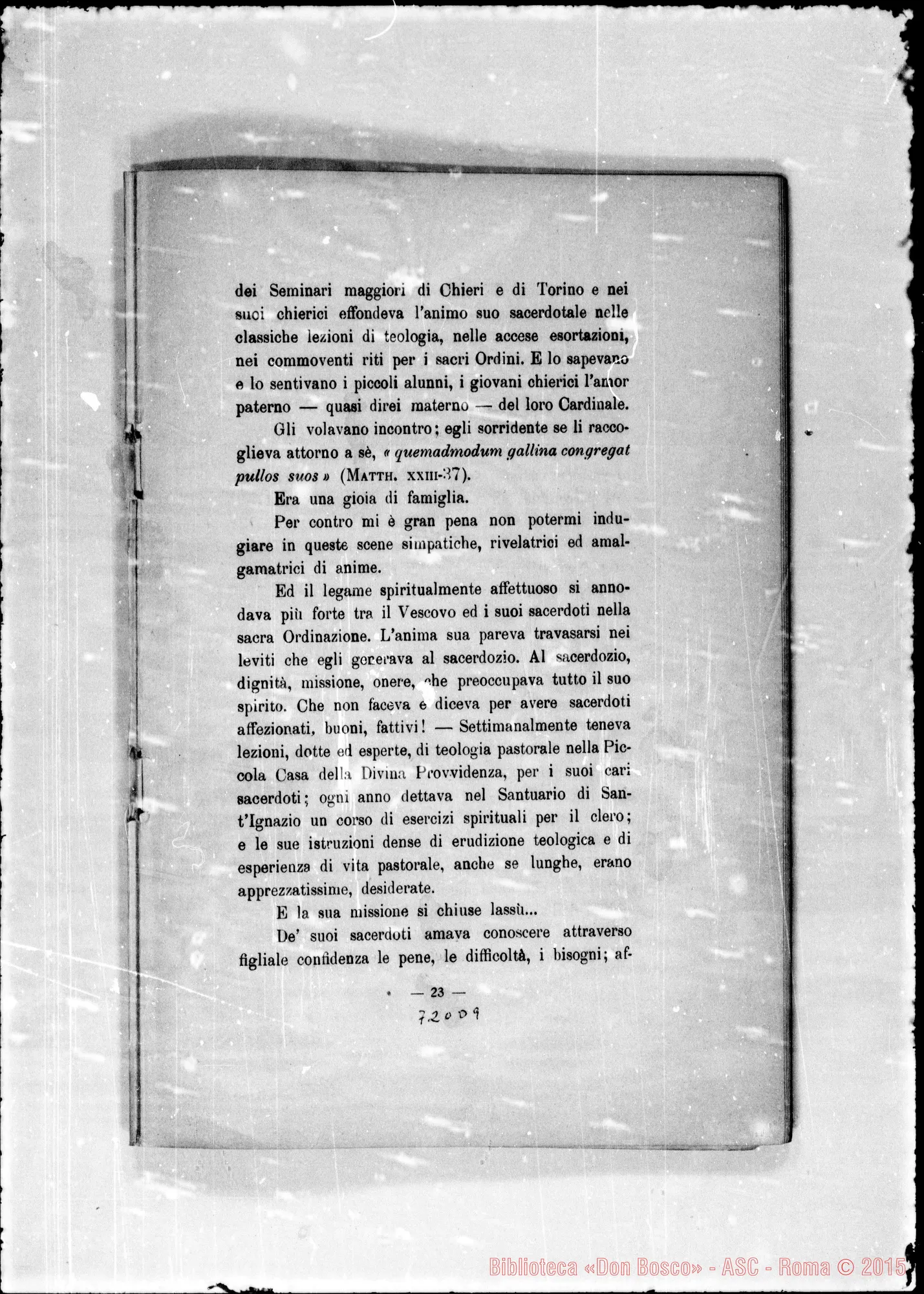 Fotogramma D 9 — Orazione funebre.