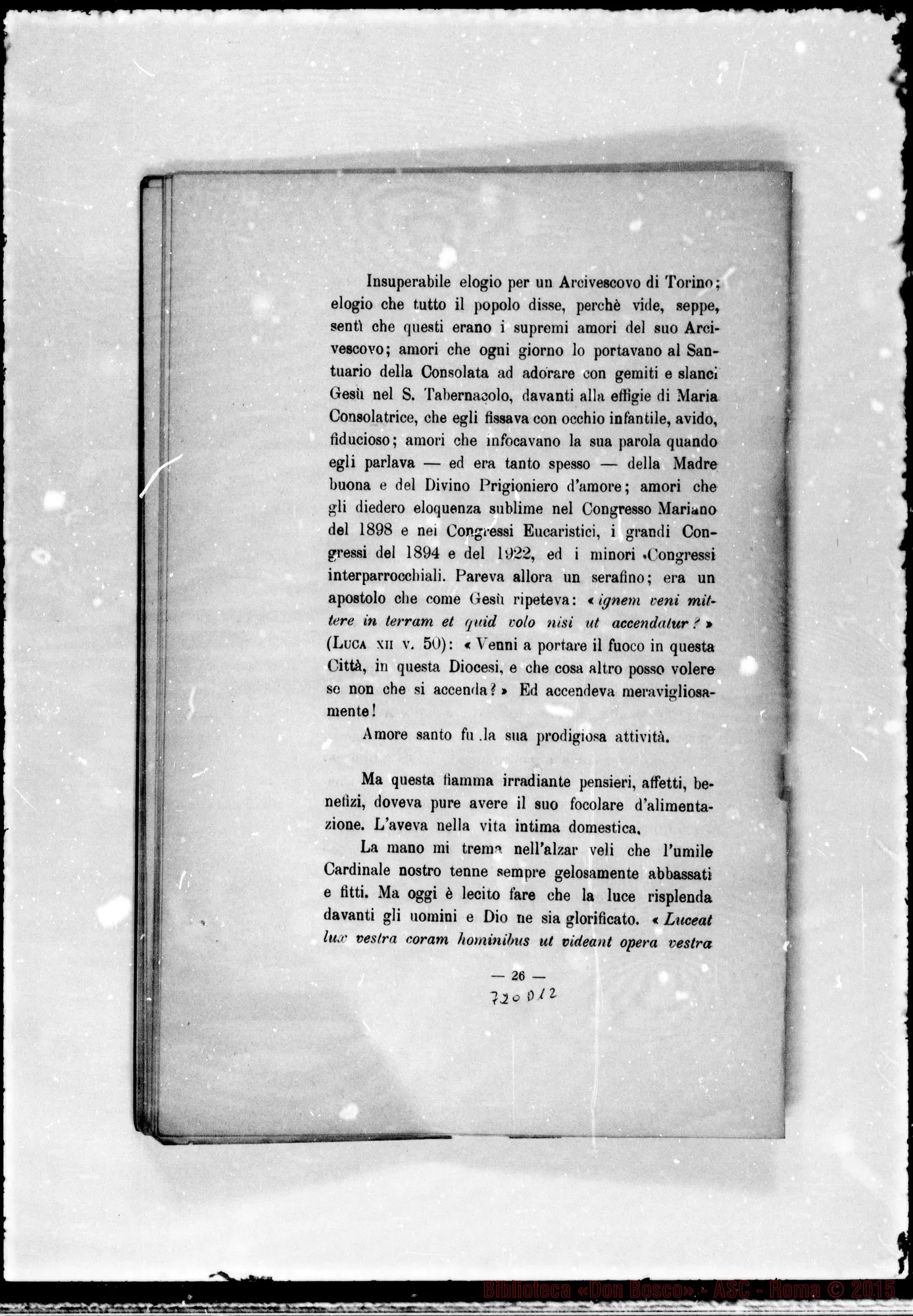 Fotogramma D 12 — Orazione funebre.