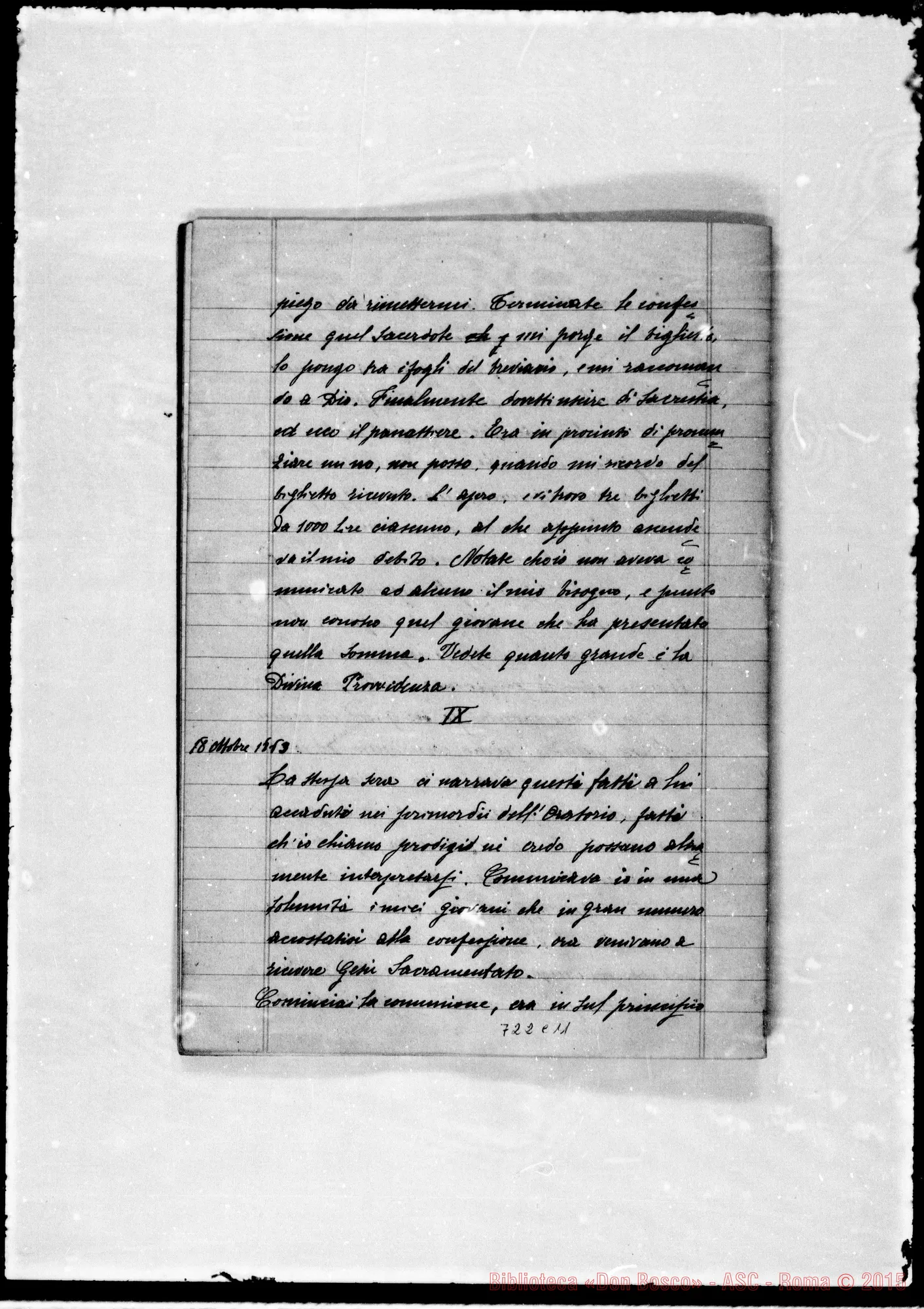 Fotogramma C 11 — Notizie relative A D. Bosco