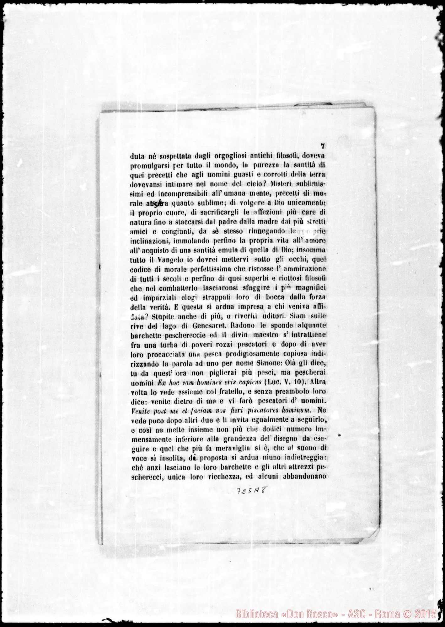 Fotogramma A 8 — Omelia di Mons. Rota nella Chiesa di Maria Ausiliatrice