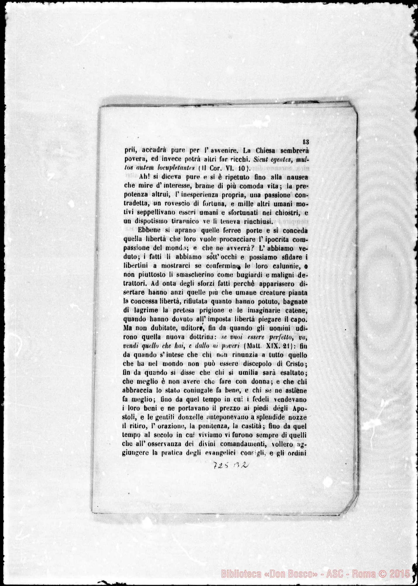 Fotogramma B 2 — Omelia di Mons. Rota nella Chiesa di Maria Ausiliatrice