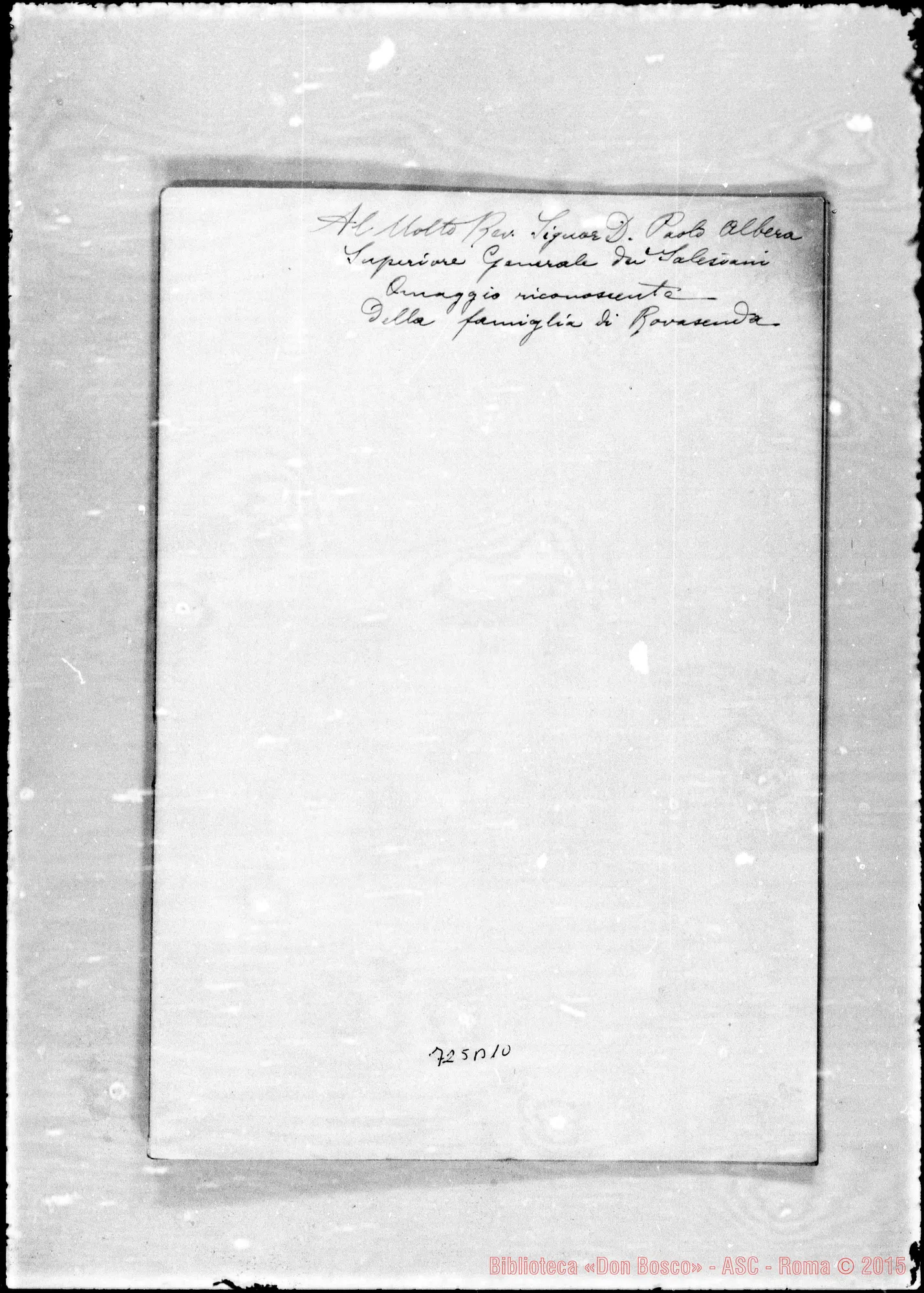 Fotogramma B 10 — Rovasenda Giuseppe, cav. Elogio funebre
