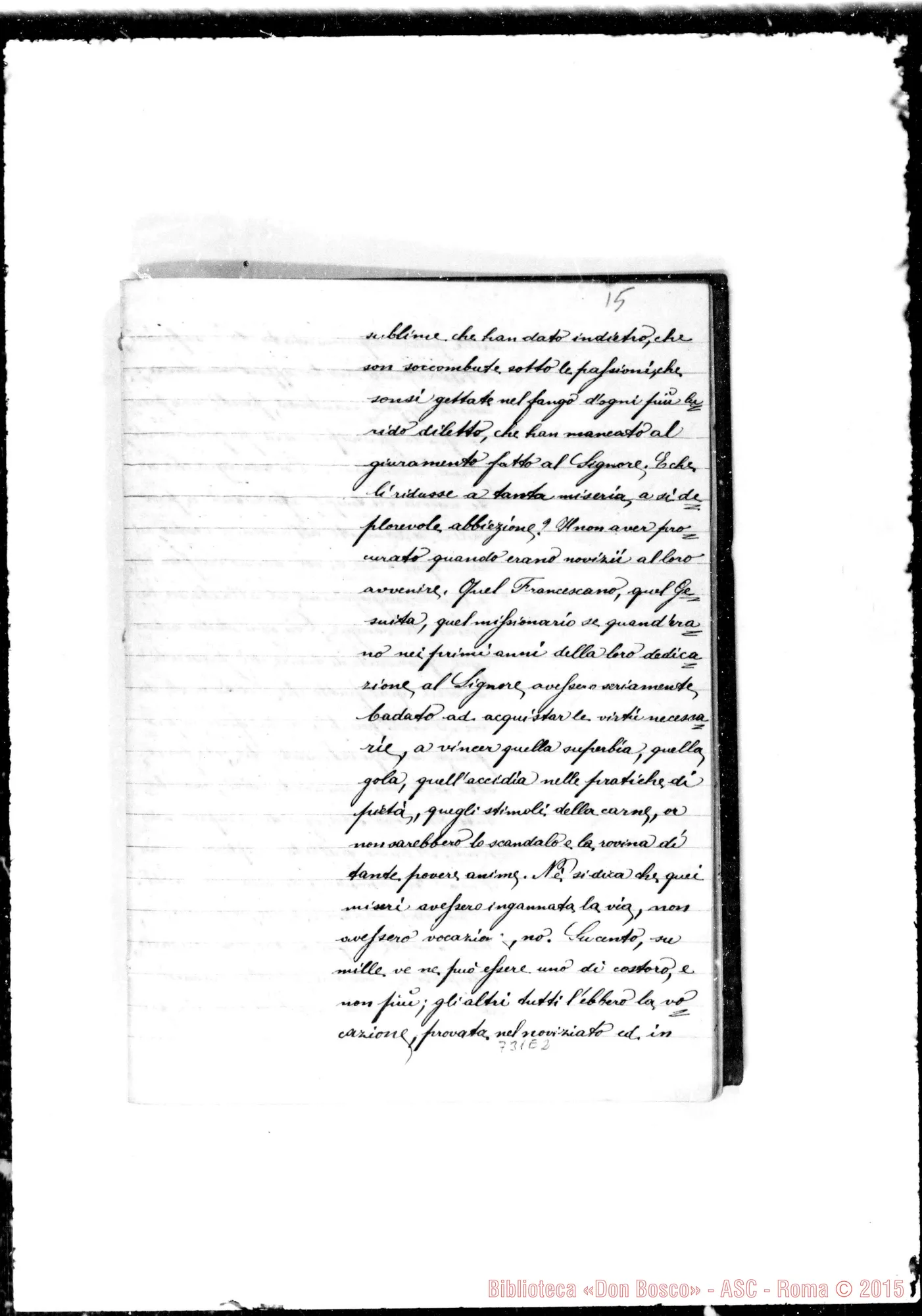 Fotogramma E 2 — Esercizi Pasquali dati da Mons. Tasso