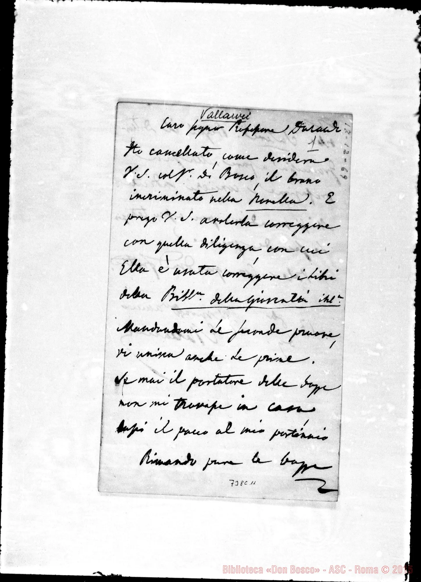 Fotogramma C 11 — Vallauri-Durando