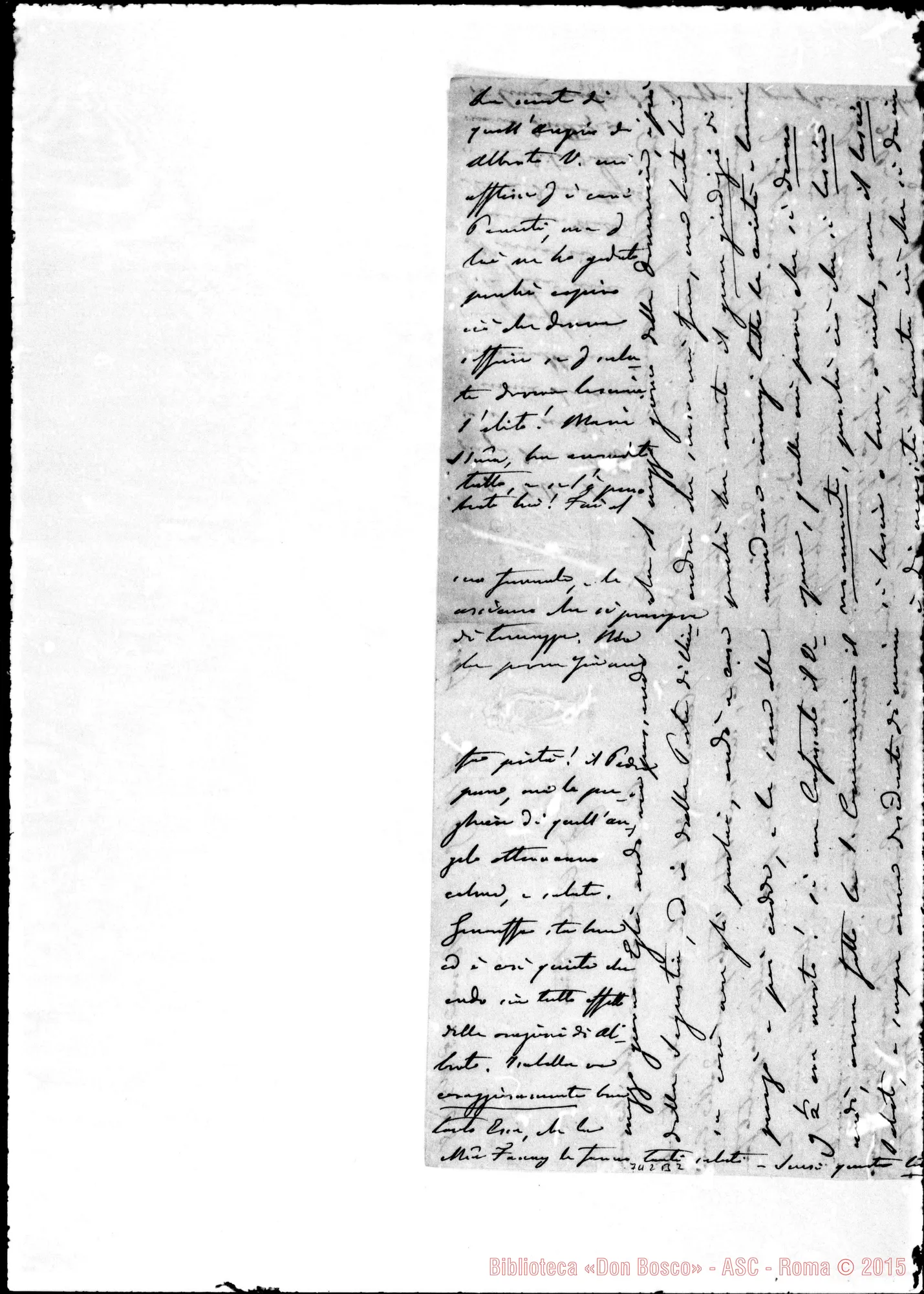 Fotogramma B 2 — »-Sig. Conte stim.