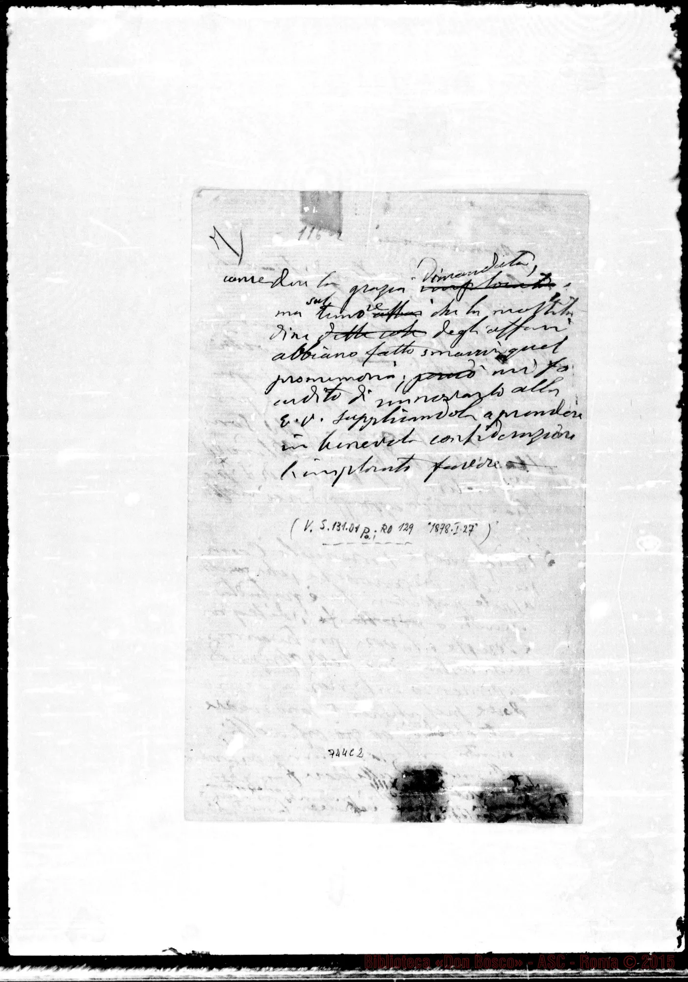 Fotogramma C 2 — Onorificenze: A Campanella… Ms. Bosco