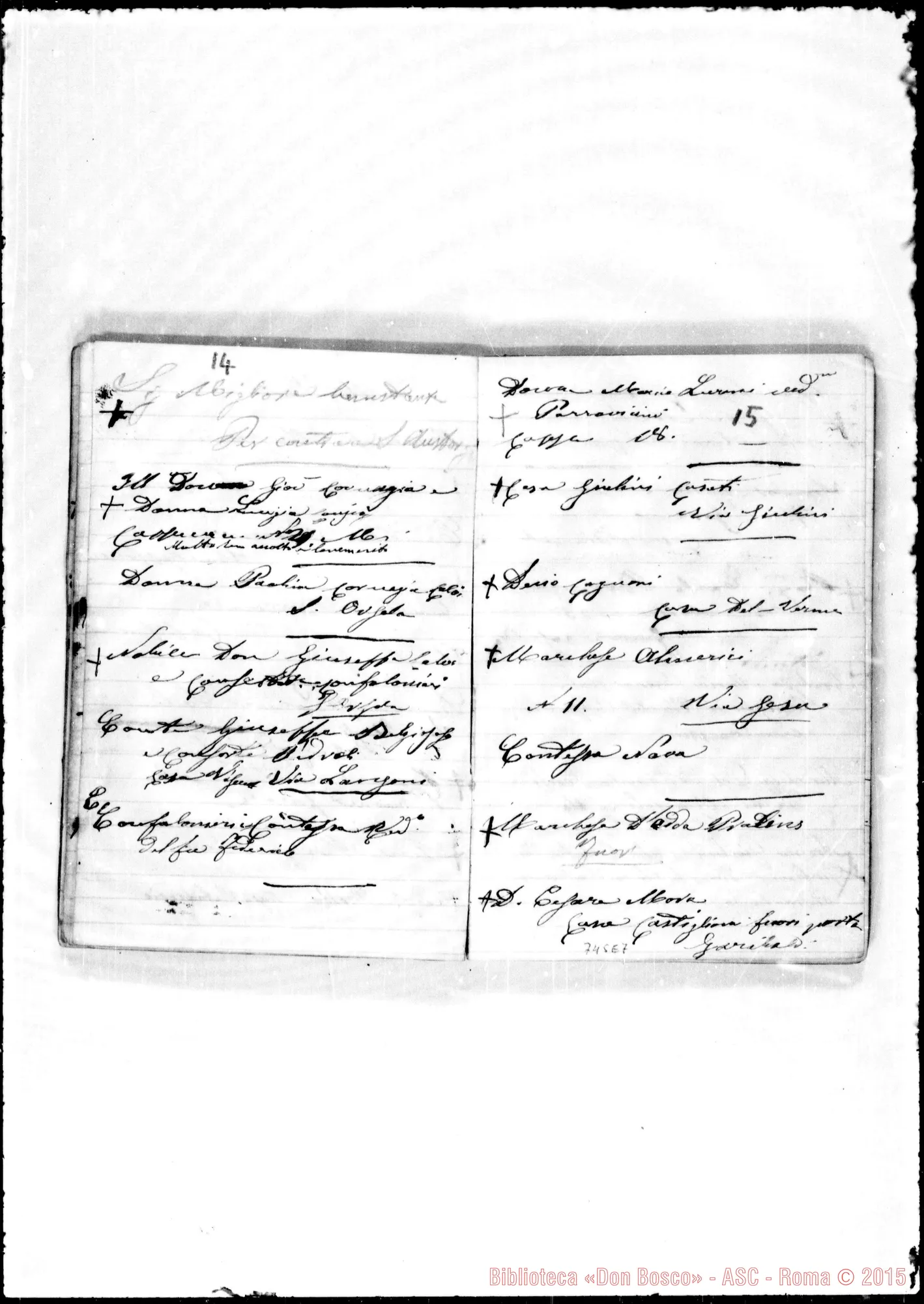 Fotogramma E 7 — 1866-67. Indirizzi da Milano…