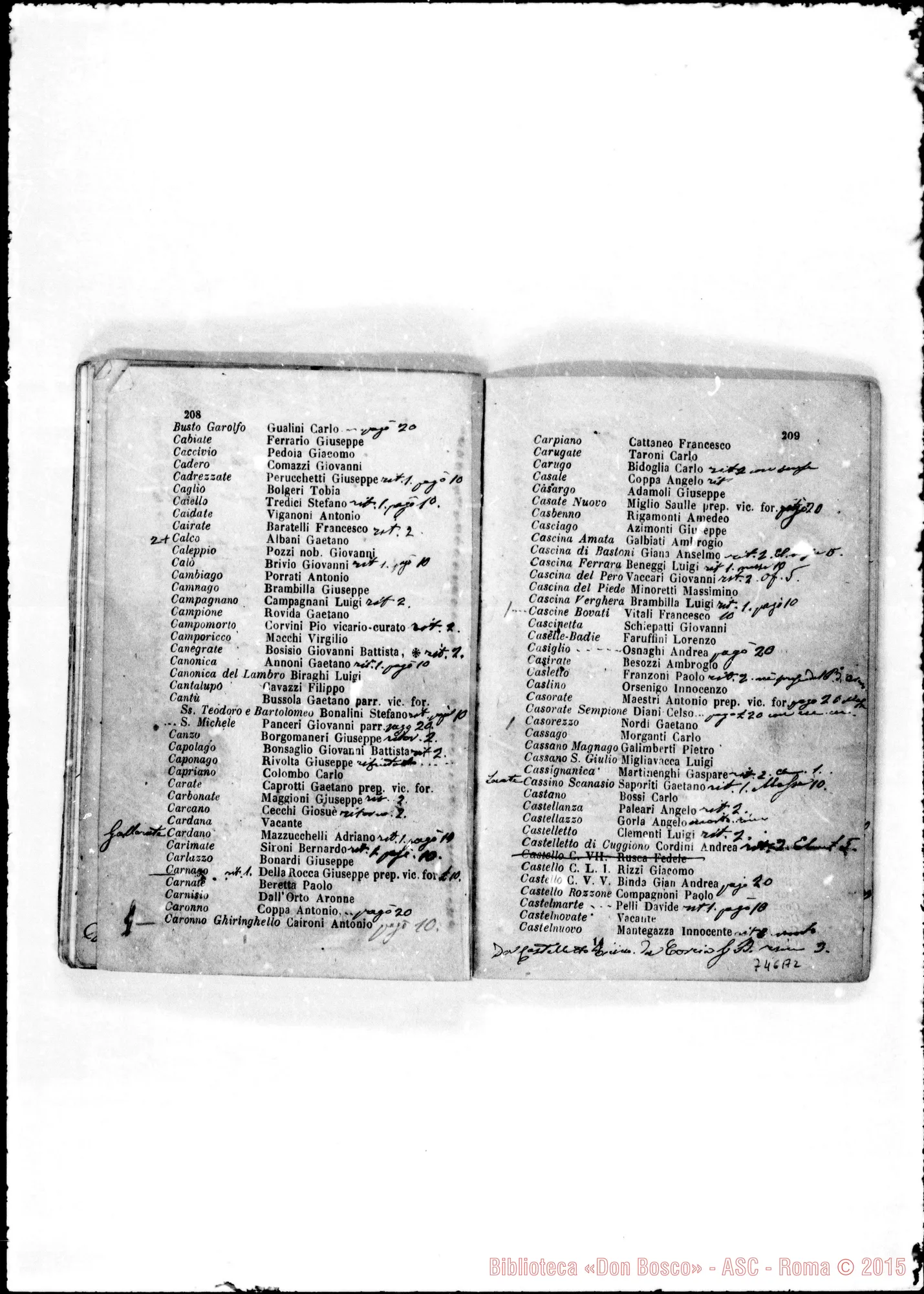 Fotogramma A 2 — 1866-67. Indirizzi da Milano…