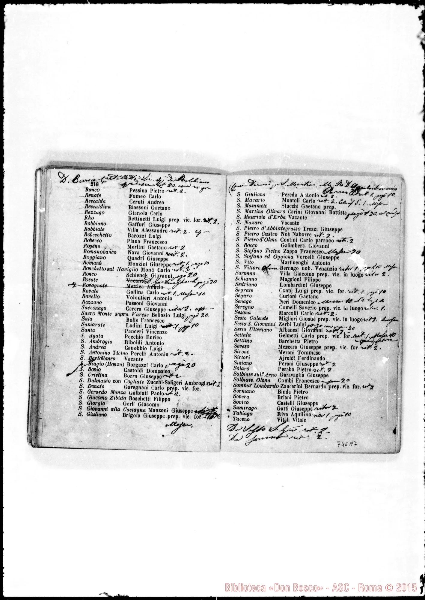 Fotogramma A 7 — 1866-67. Indirizzi da Milano…