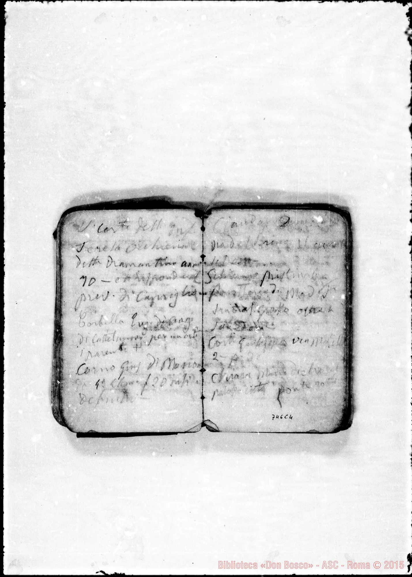 Fotogramma C 4 — 1867-68. Note di Don Bosco