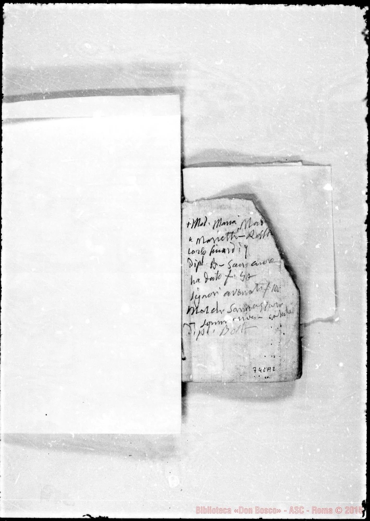 Fotogramma A 2 — 1878-81. Note