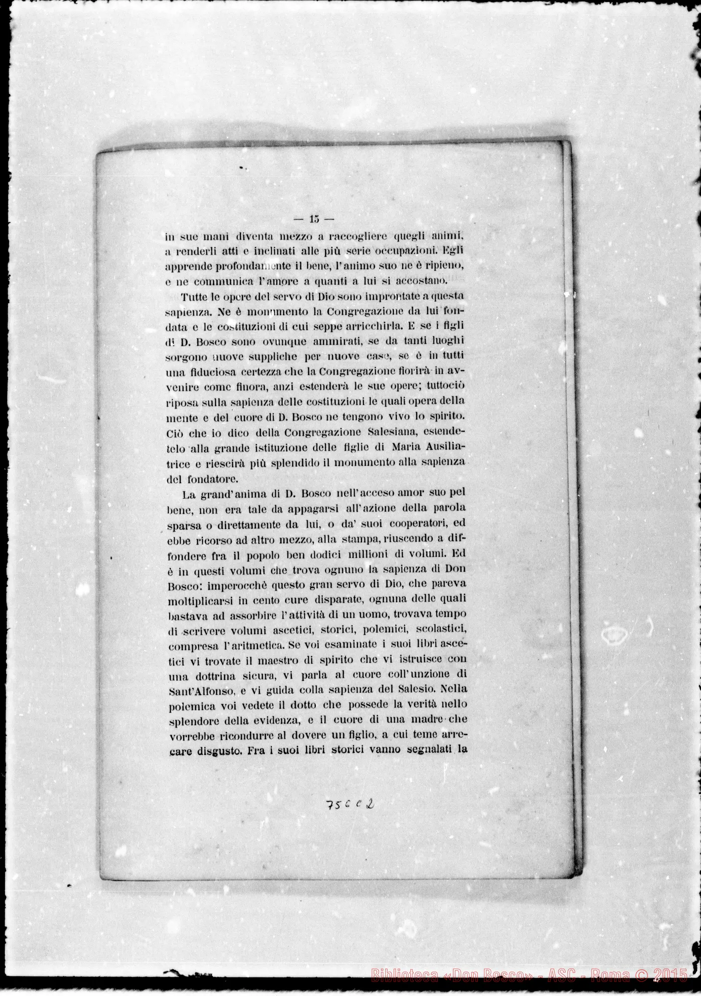 Fotogramma C 2 — Nella chiesa vescovile di S. Filippo: Elogio funebre da Mons. Bonelli