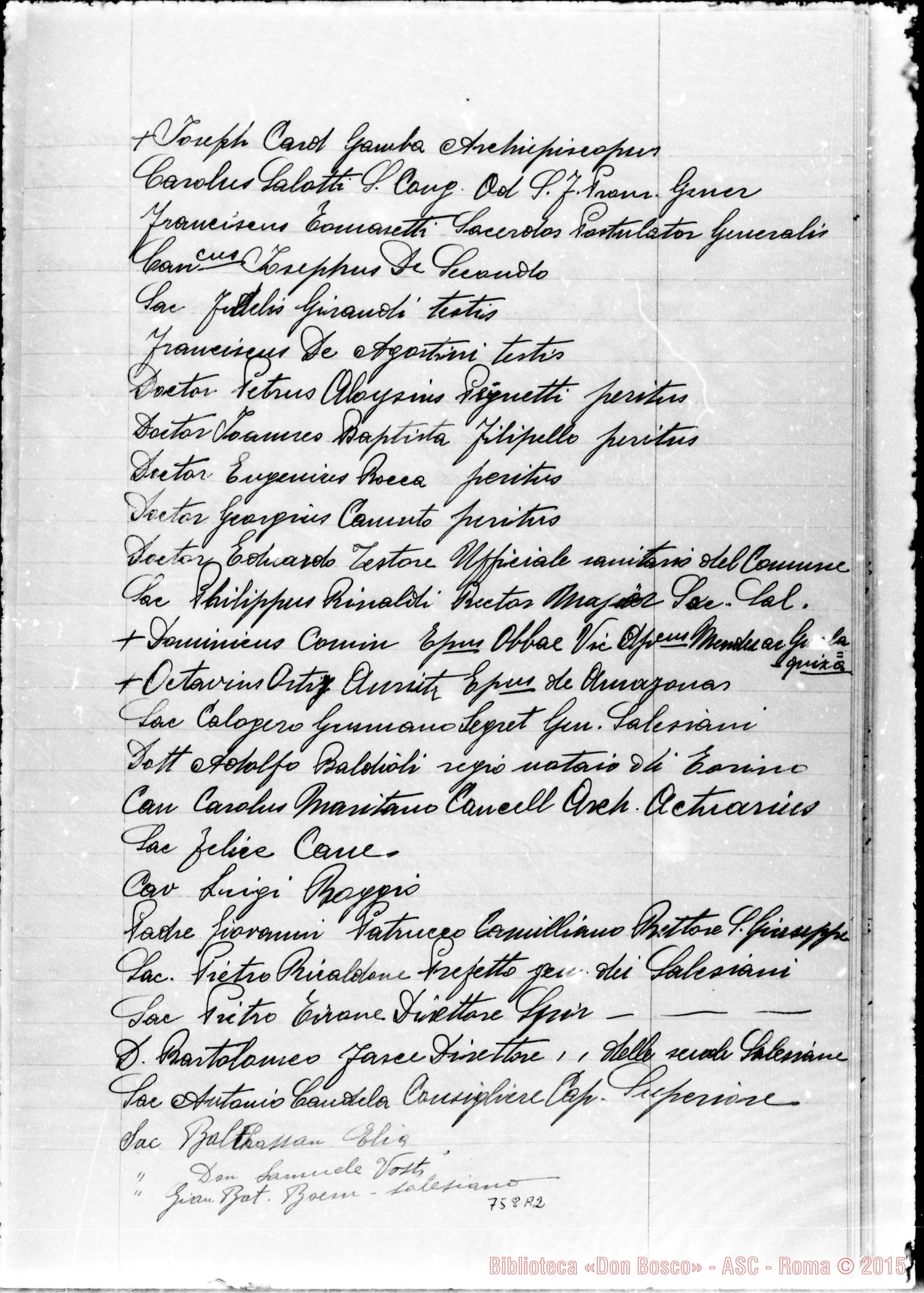 Fotogramma A 2 — Acta recognitionis Corporis et extractionis aliquarum Reliquiarum…