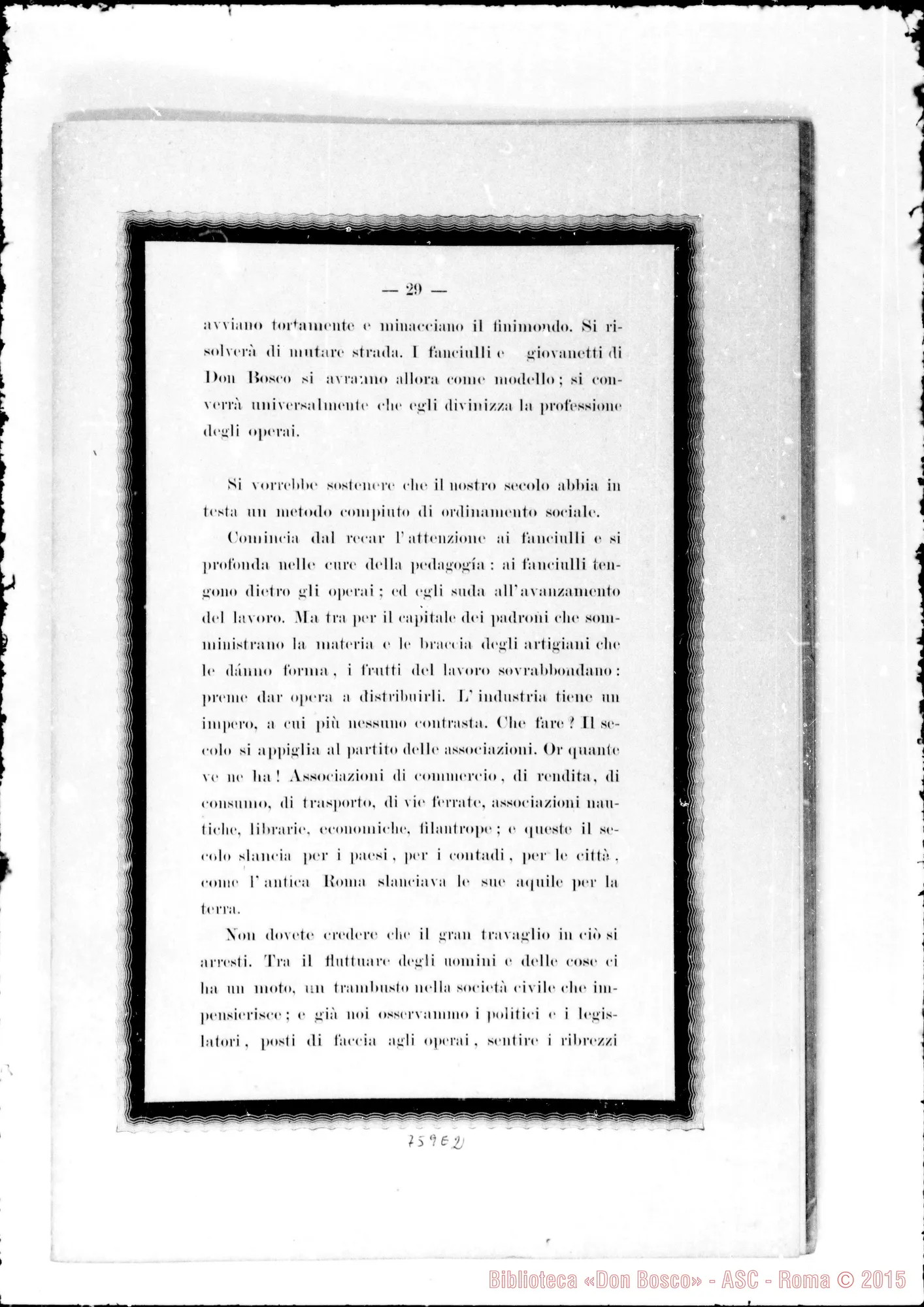 Fotogramma E 2 — Cardinale G. Alimonda: Giovanni Bosco E il suo Secolo