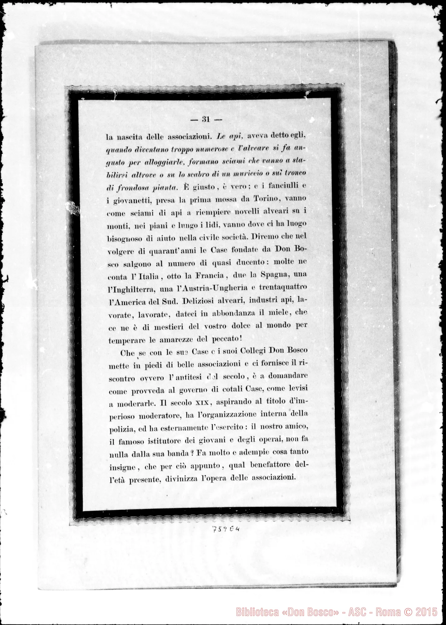 Fotogramma E 4 — Cardinale G. Alimonda: Giovanni Bosco E il suo Secolo