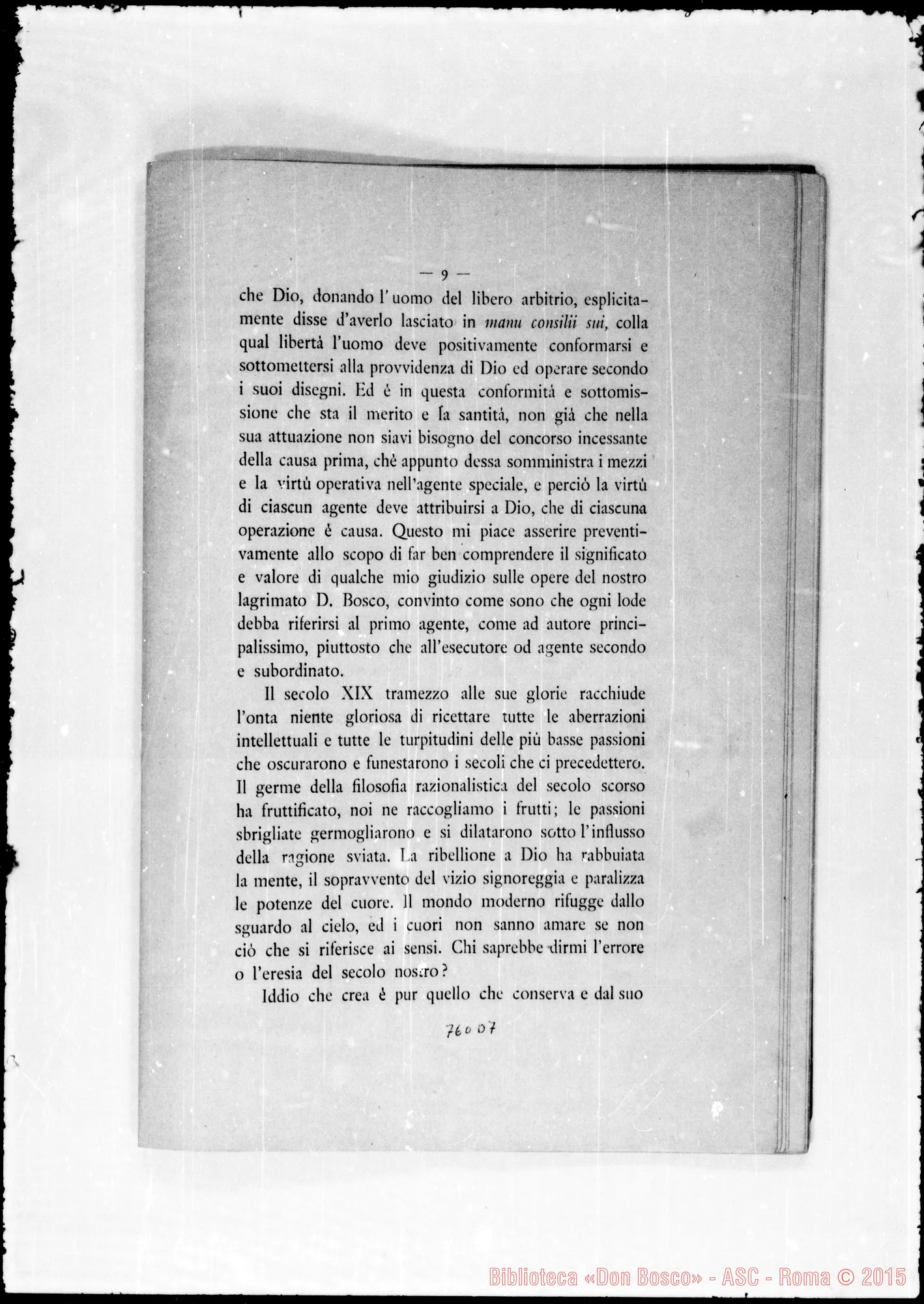 Fotogramma D 7 — Mons. Manacorda: D. Giovanni Bosco