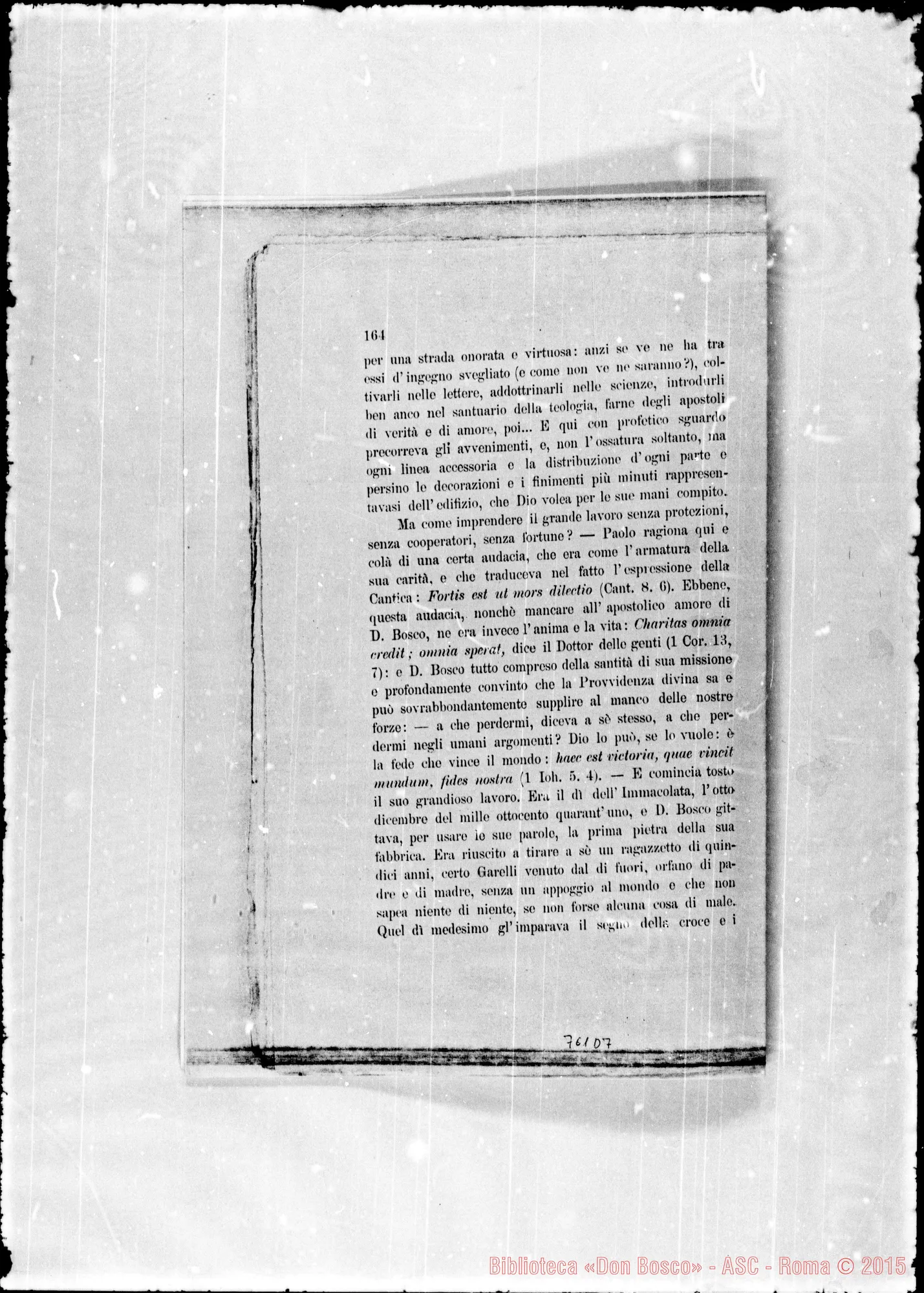 Fotogramma D 7 — Canonico Dottore Antonio Rampazzo: Commemorazione del Sac. D. Giovanni Bosco