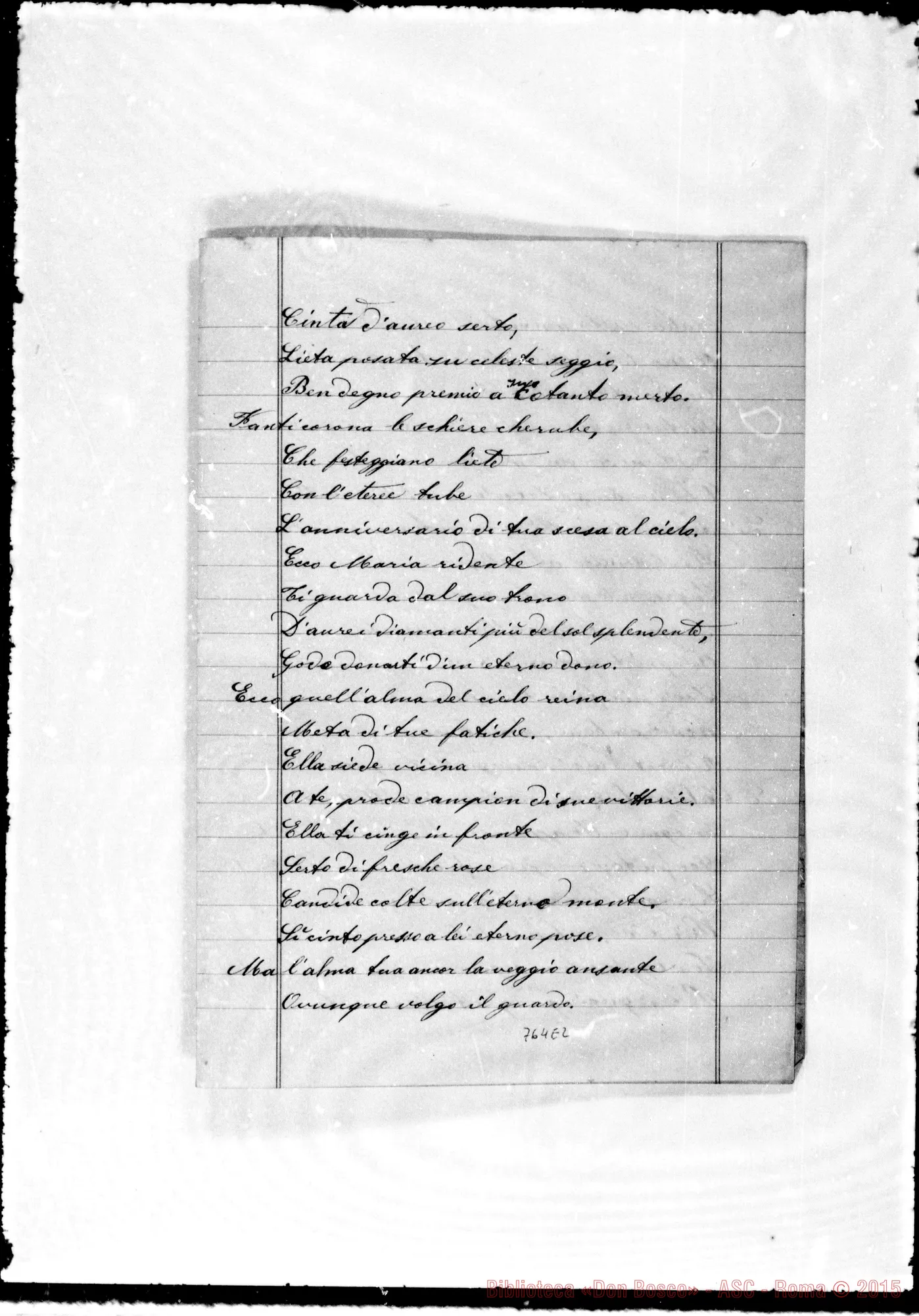 Fotogramma E 2 — Sulla tomba di Don Bosco