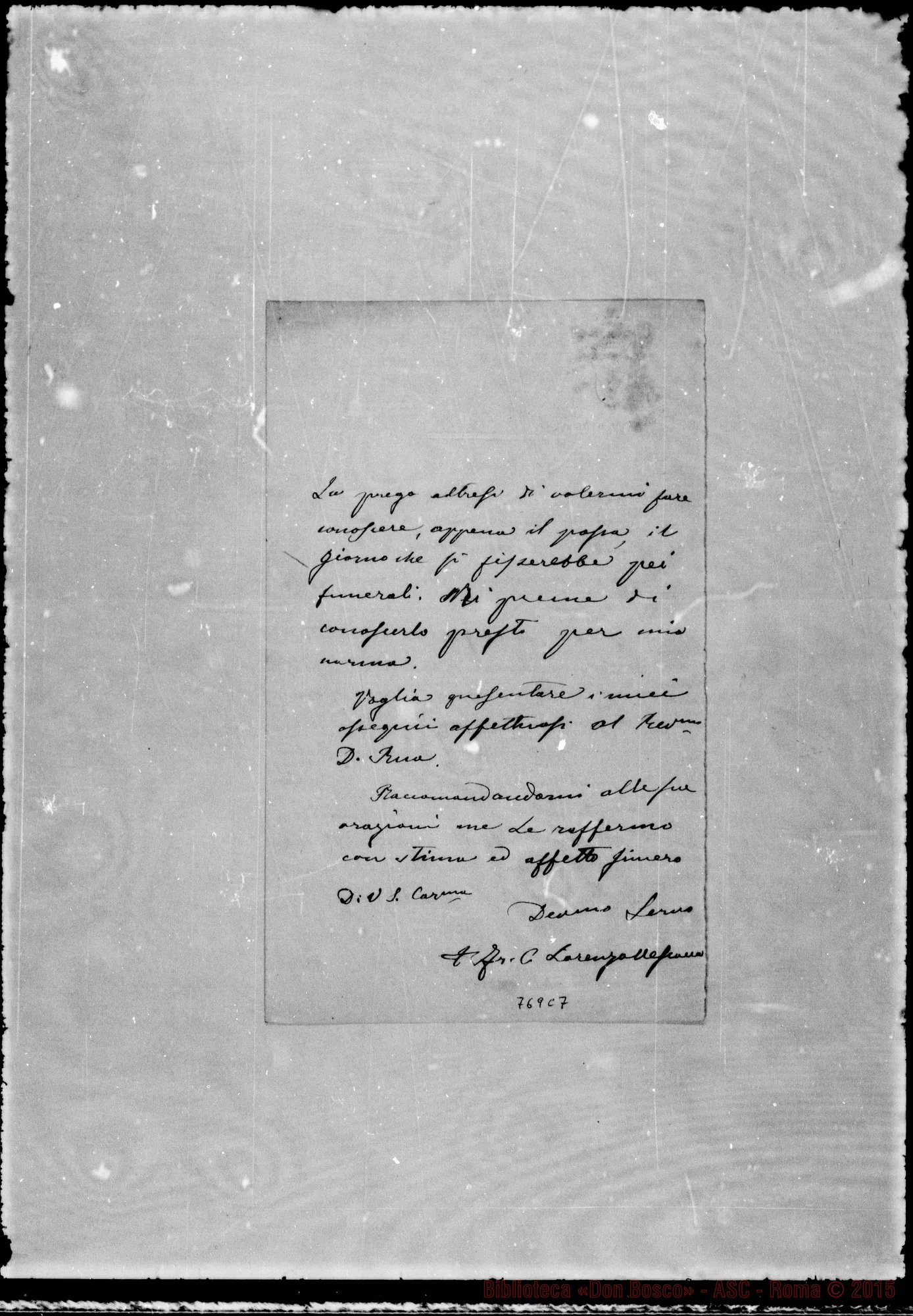 Fotogramma C 7 — Pampirio-Molto Rev.do Signore