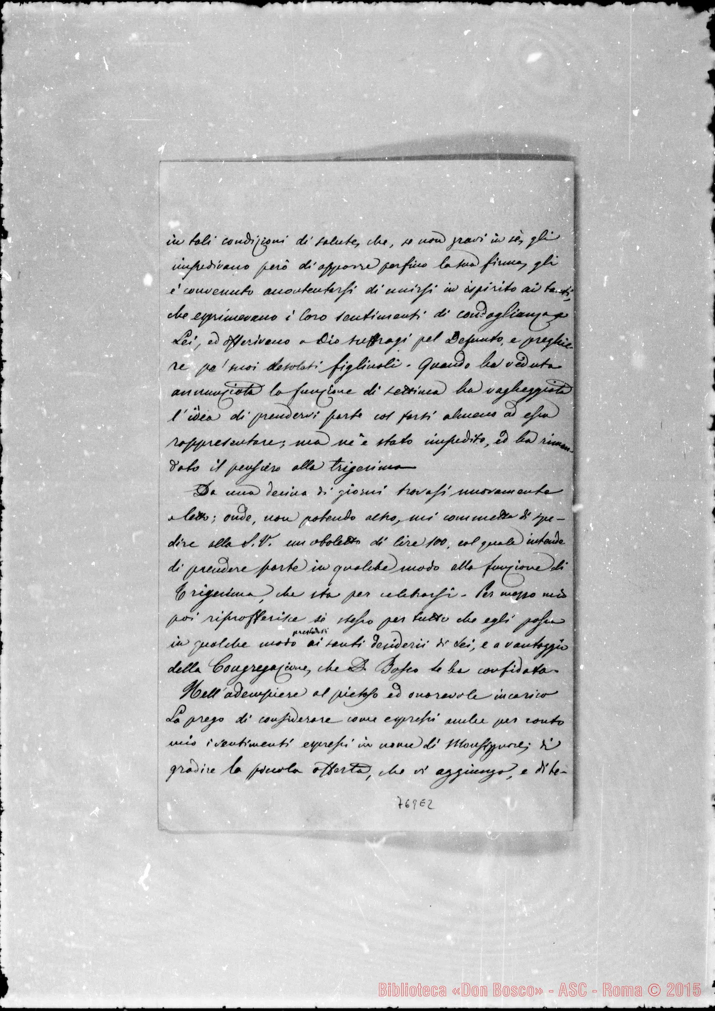 Fotogramma E 2 — Salvai-Rev.mo Sig.