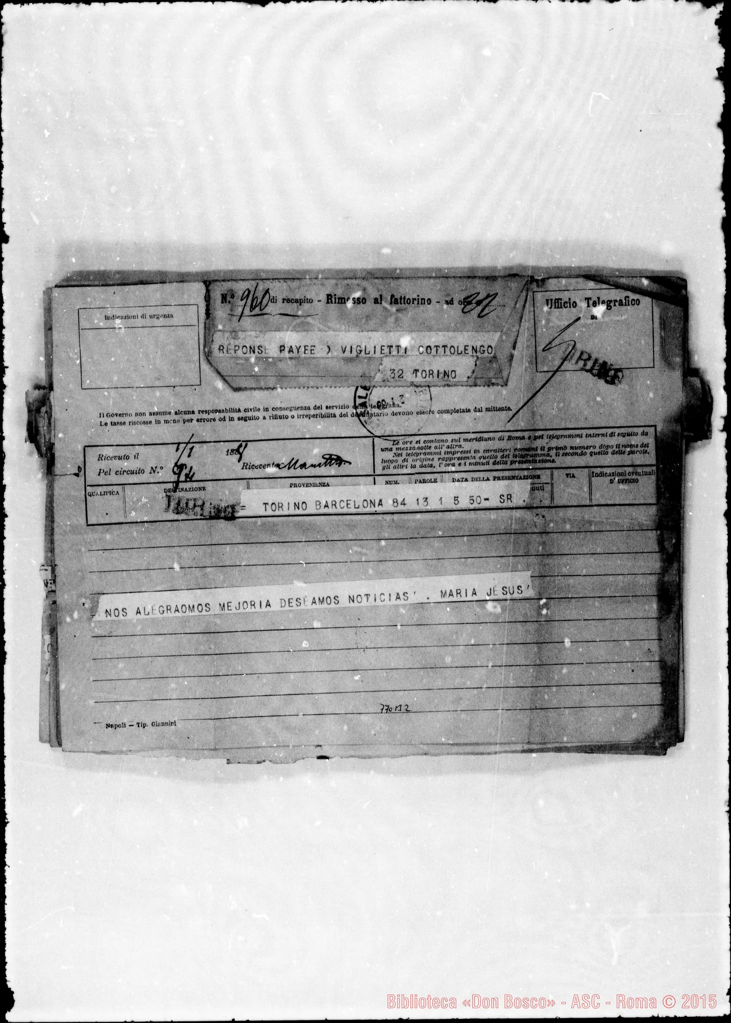Fotogramma B 2 — Maria Jesùs-Viglietti
