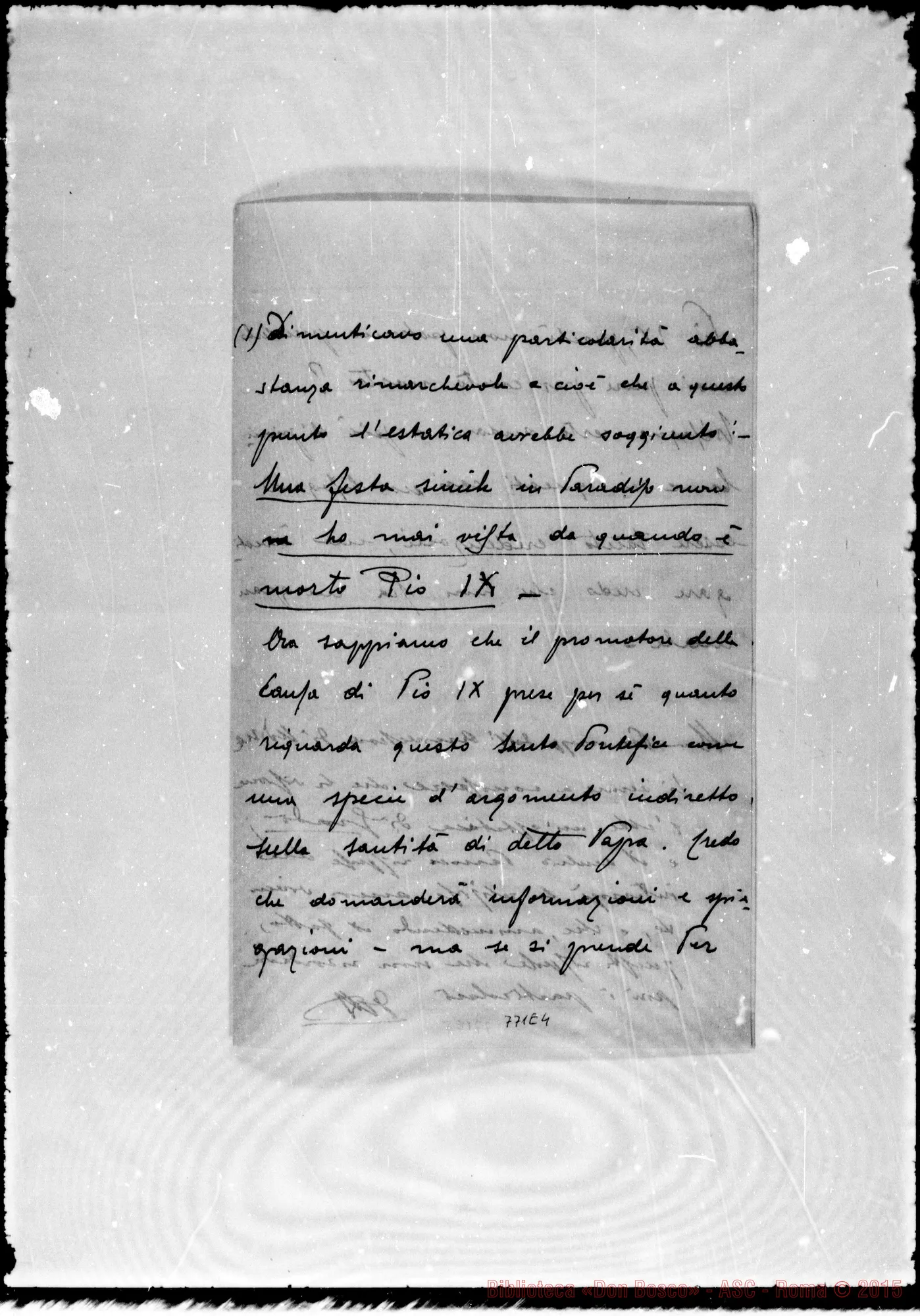 Fotogramma E 4 — N.N.