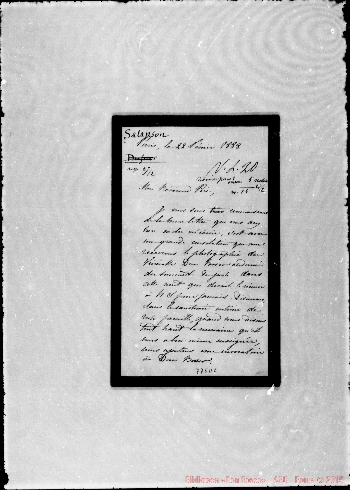 Fotogramma D 2 — Salanson