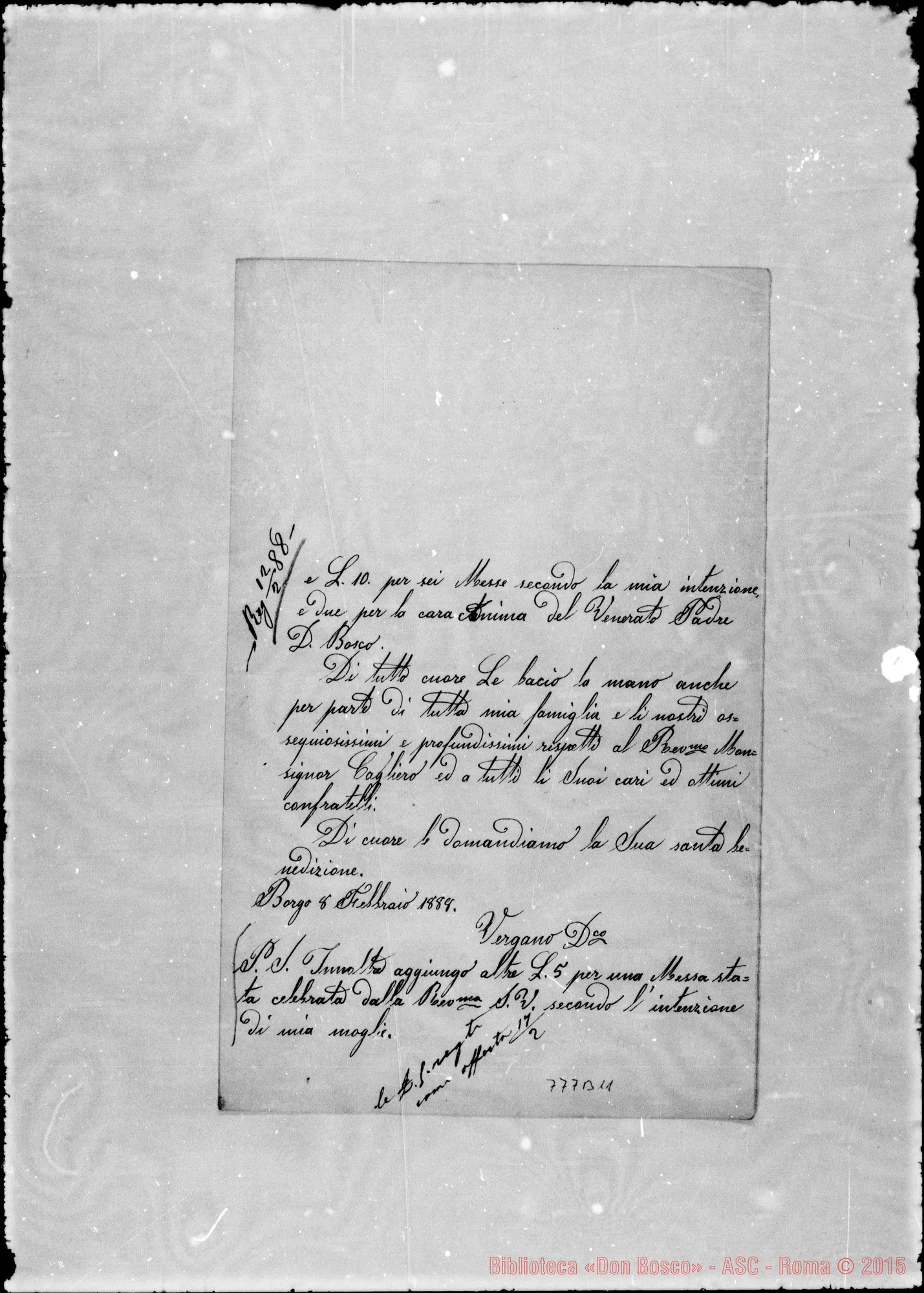 Fotogramma B 11 — Vergano