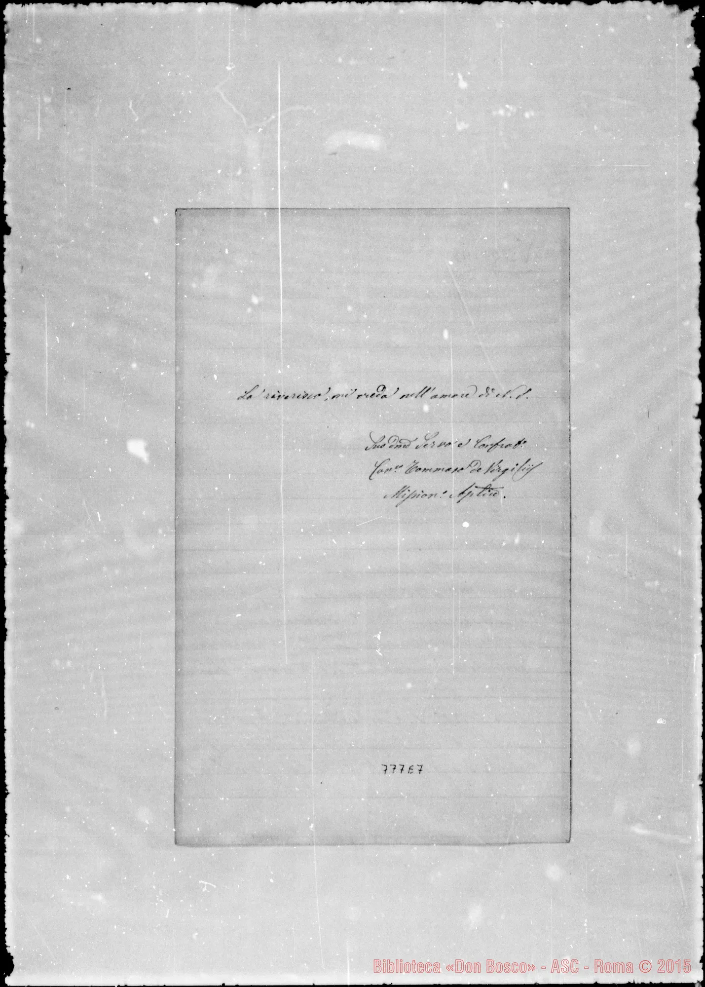 Fotogramma E 7 — Virgiliis