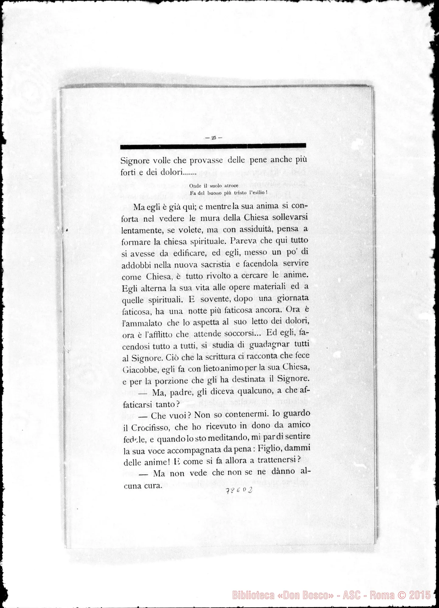 Fotogramma D 2 — Elogio funebre di D. Domenico Bongiovanni