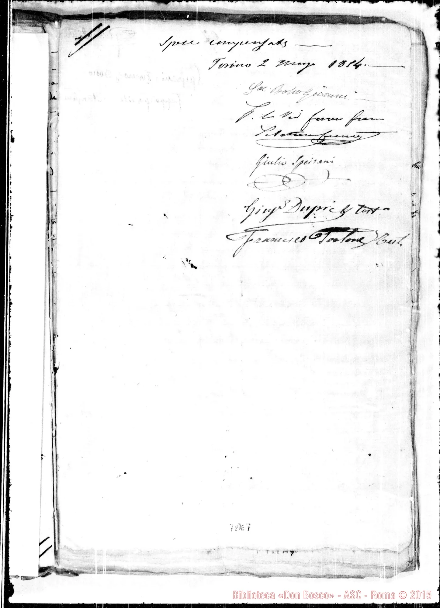 Fotogramma E 7 — Il Regio Tribunale di Prima Cognizione ed esposizione…