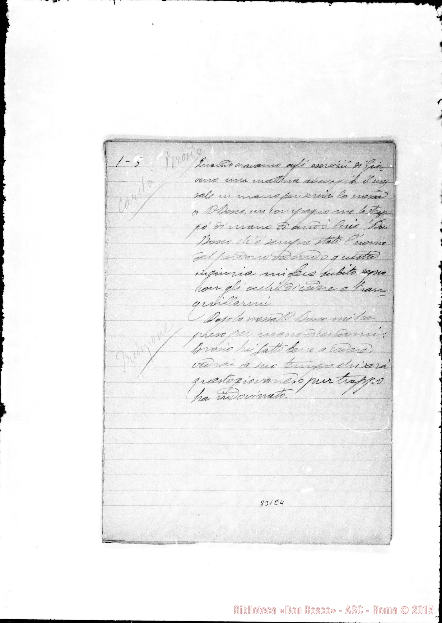 Fotogramma E 4 — Memorie di «Brosio il bersagliere». Copia