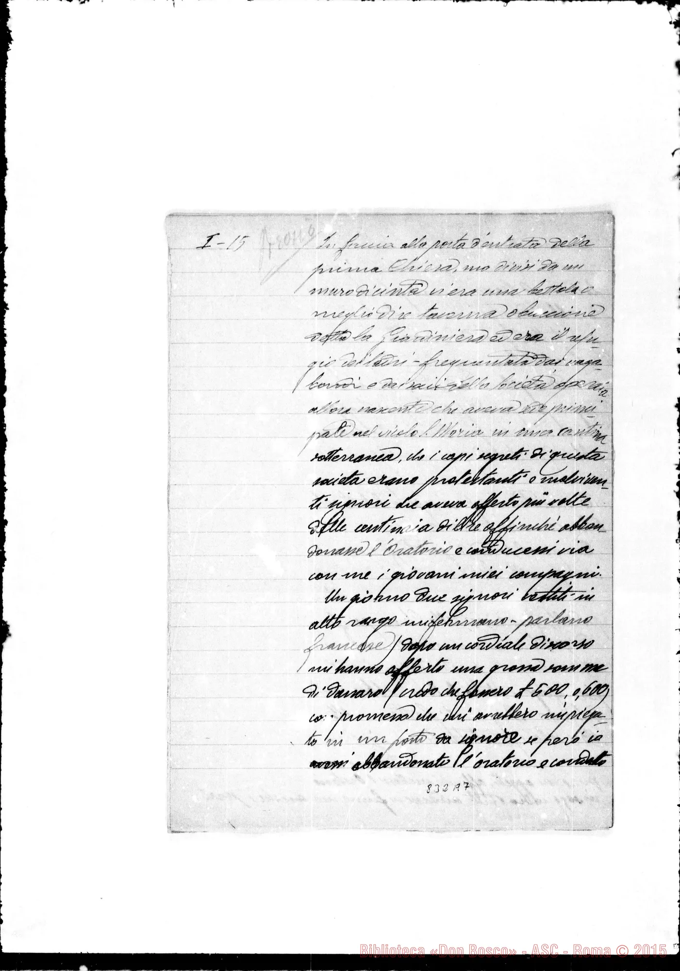 Fotogramma A 7 — Memorie di «Brosio il bersagliere». Copia