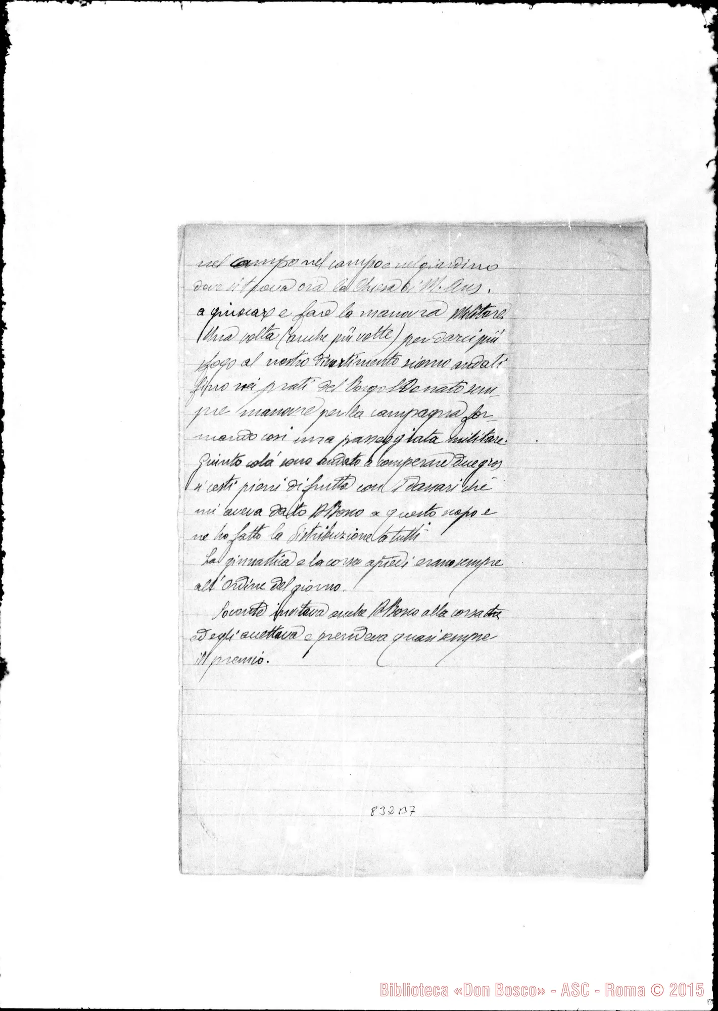 Fotogramma B 7 — Memorie di «Brosio il bersagliere». Copia