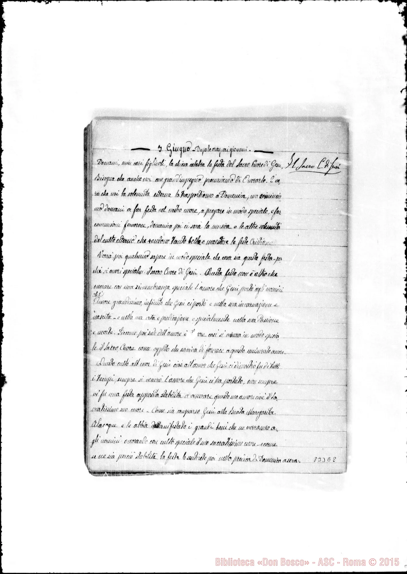 Fotogramma E 8 — Cronichetta: Discorsetti. 1875 Da Maggio A Giugno