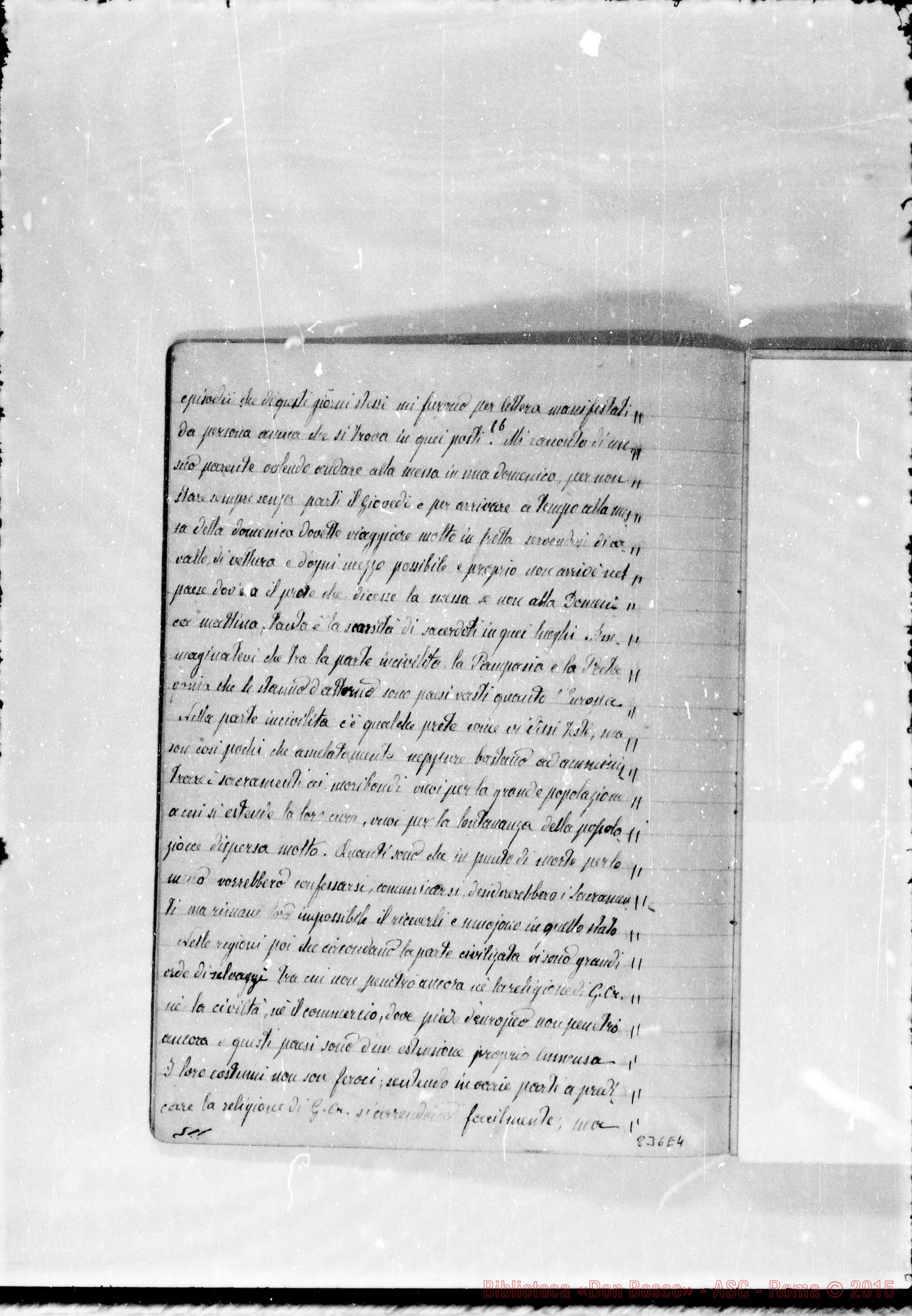 Fotogramma E 4 — Discorsetto in occasione della partenza primi Missionari