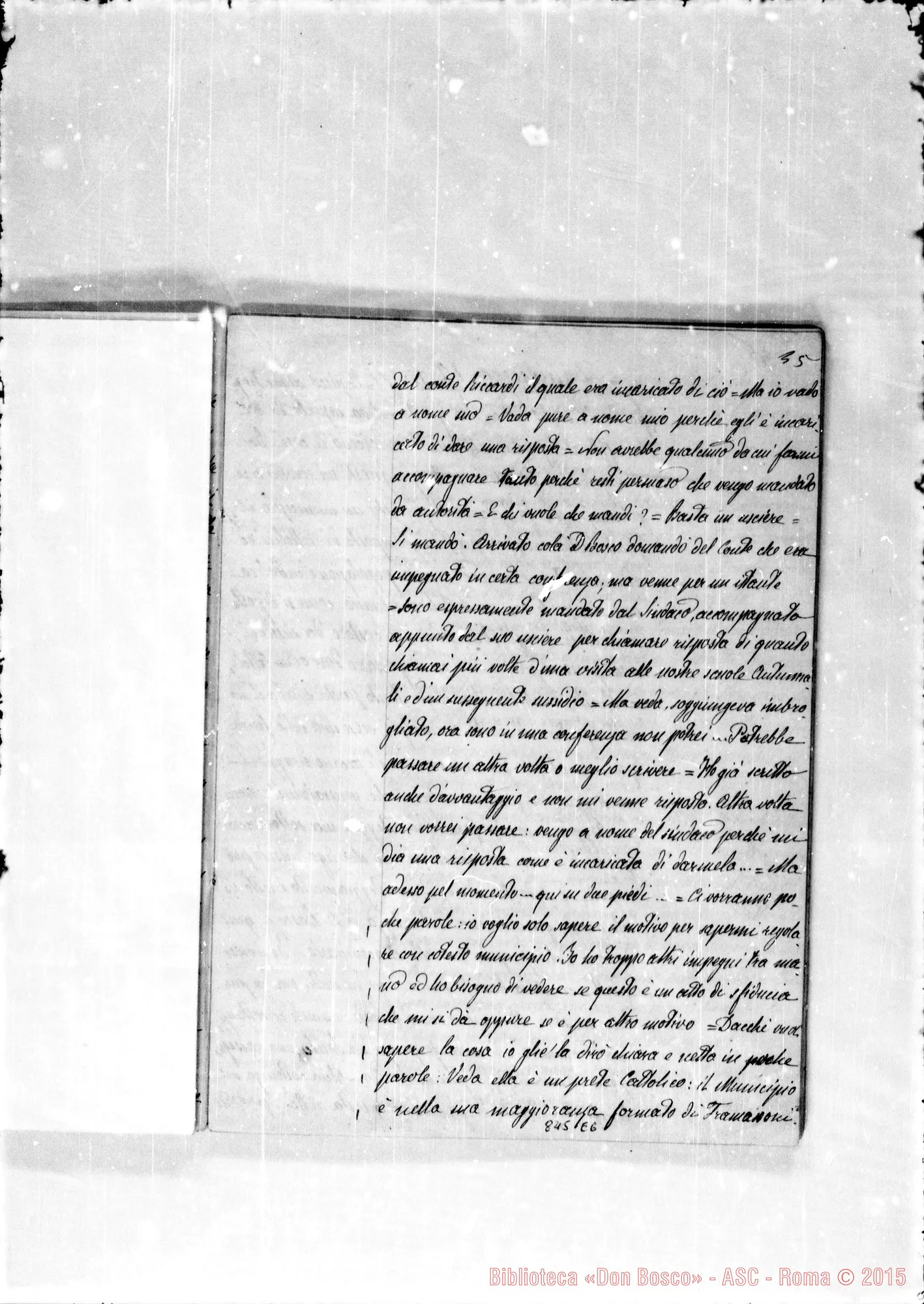 Fotogramma E 6 — Cronichetta: Dall’8 dicembre del 1877