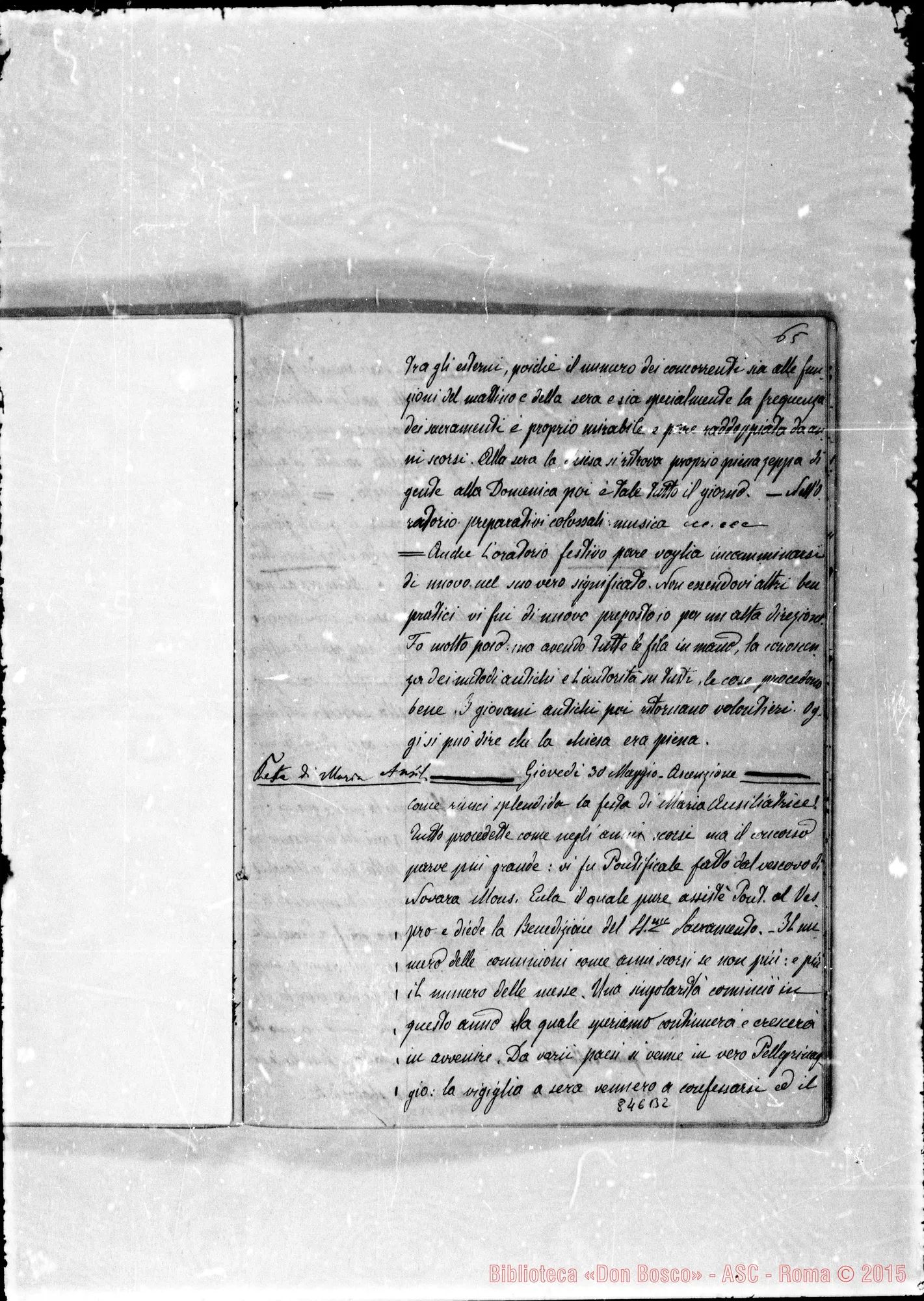 Fotogramma B 2 — Cronichetta: Dall’8 dicembre del 1877