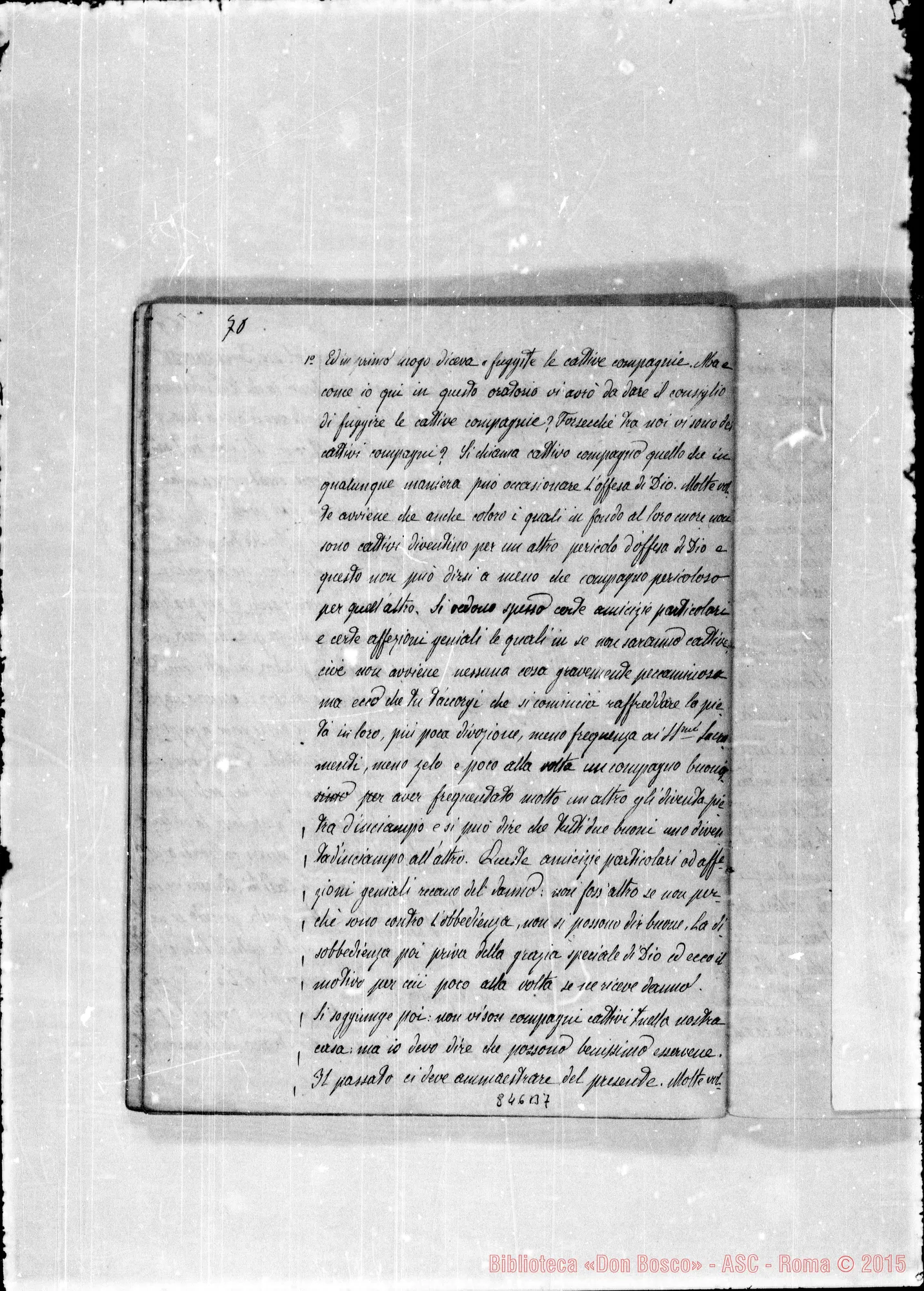 Fotogramma B 7 — Cronichetta: Dall’8 dicembre del 1877