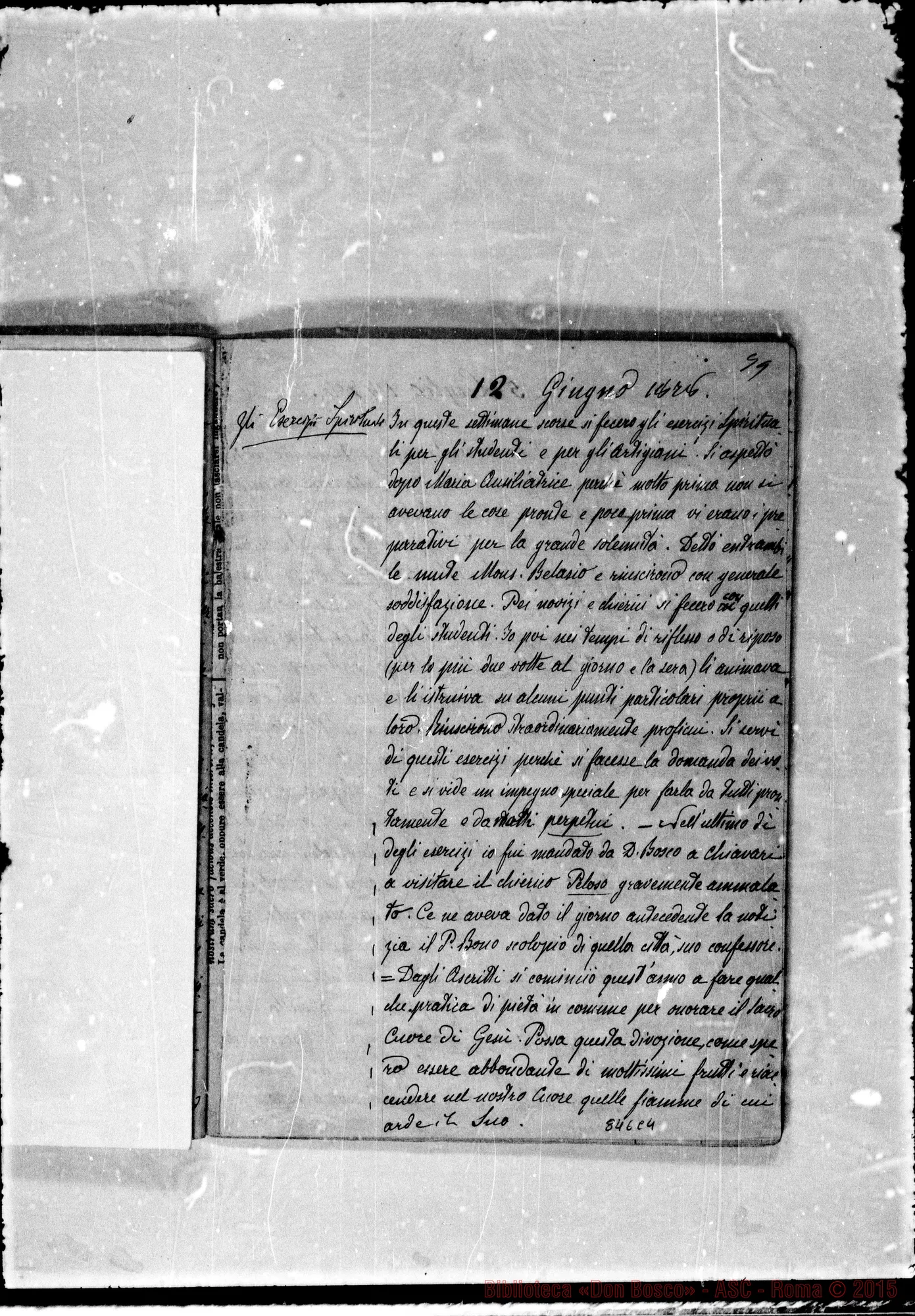 Fotogramma C 4 — Cronichetta: Dall’8 dicembre del 1877