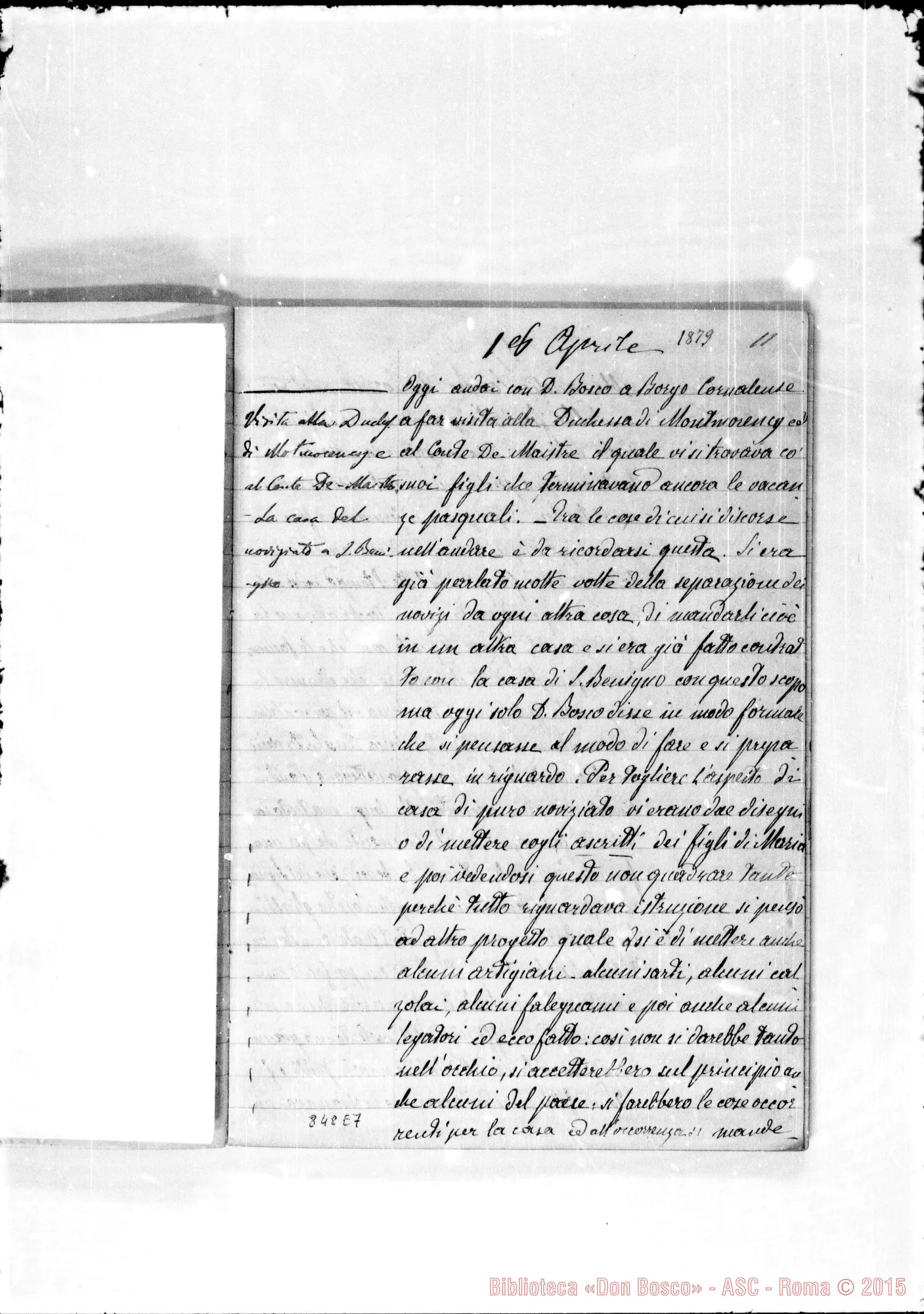 Fotogramma E 7 — 15 febbraio 1879
