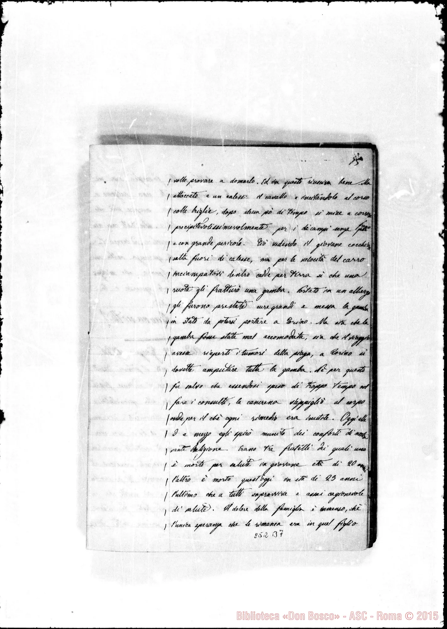 Fotogramma B 7 — Discorsetti