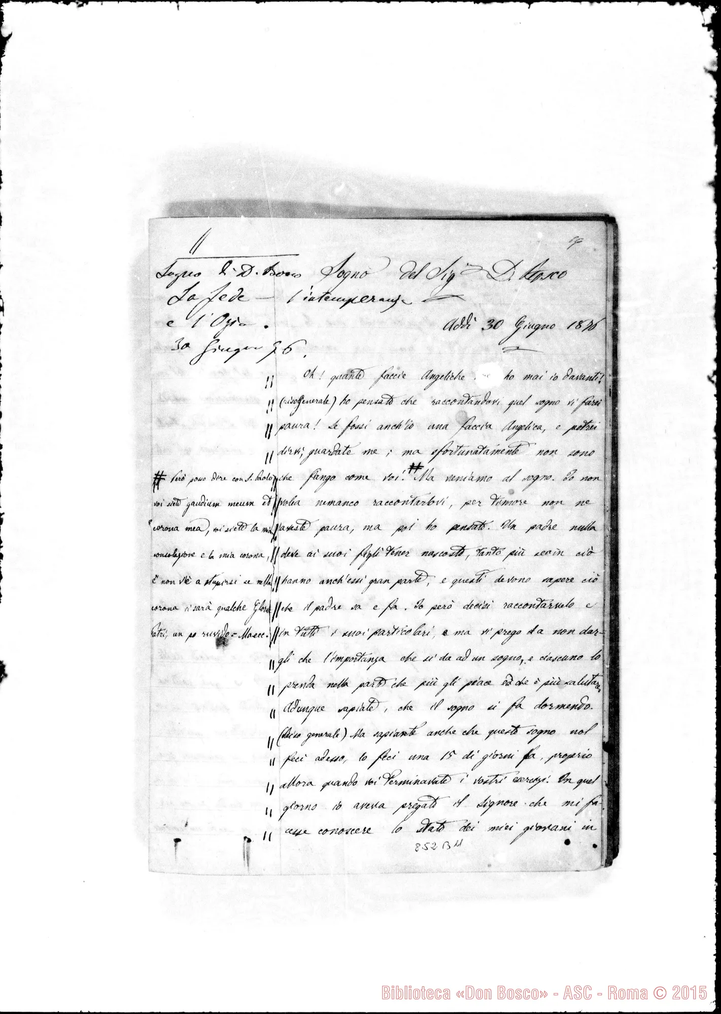 Fotogramma B 11 — Discorsetti