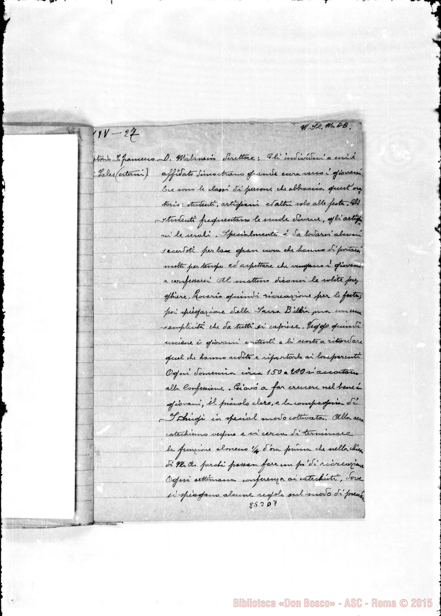 Fotogramma D 7 — Discorsetti vespertini E Conferenze Generali…