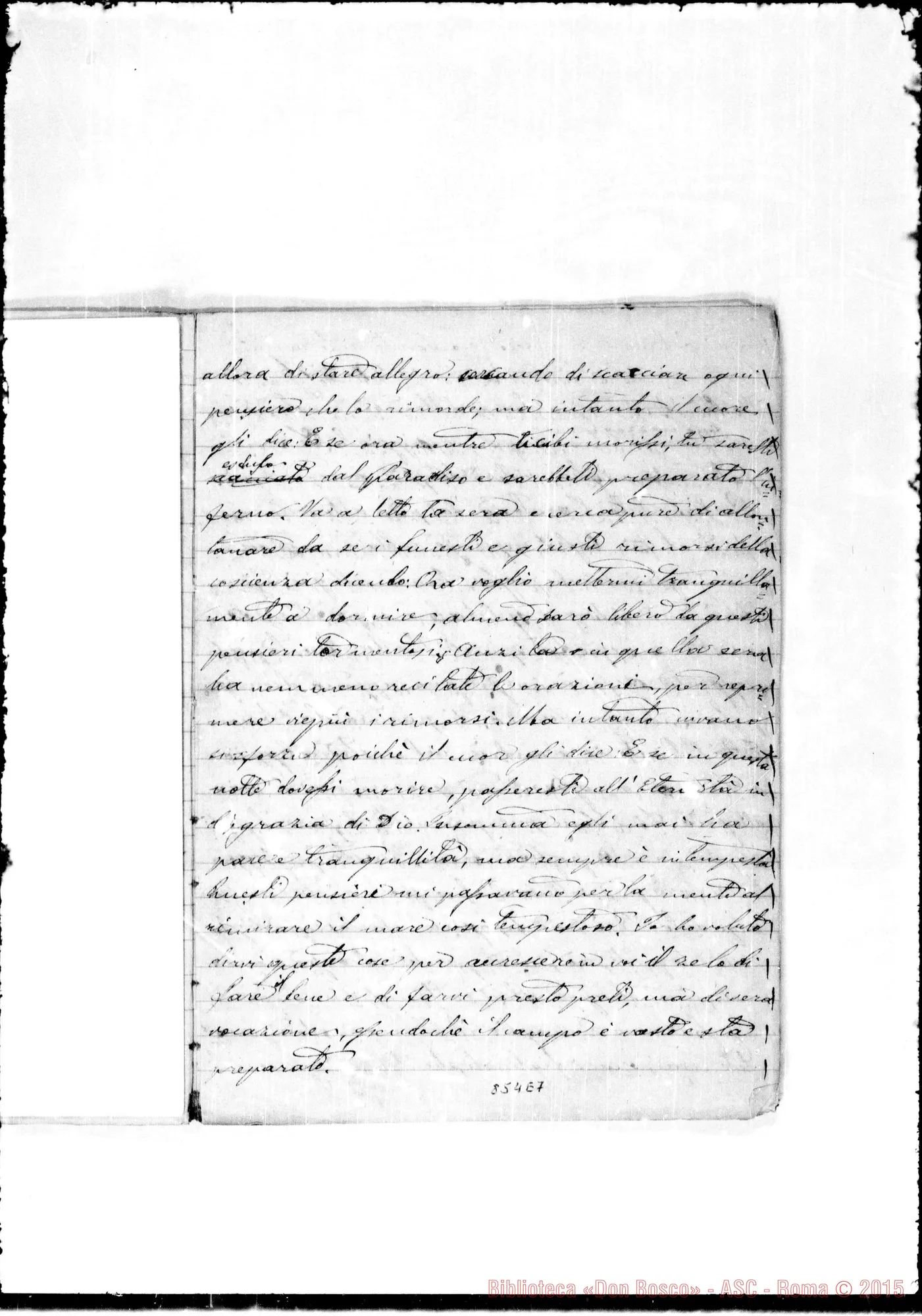 Fotogramma E 7 — Discorsetti ai giovani, ai chierici…