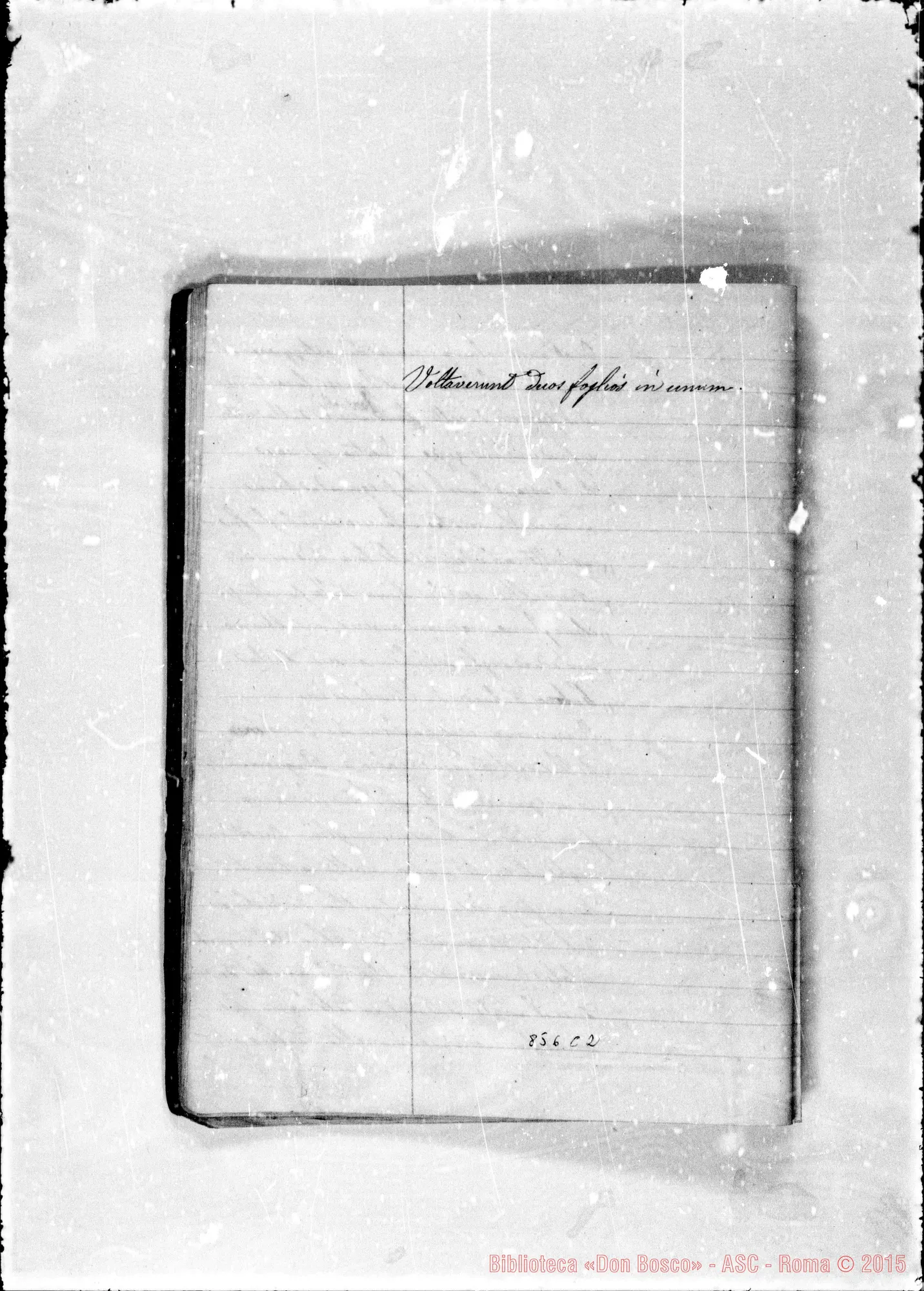 Fotogramma C 2 — Conferenze di D. Bosco dal 31 dicembre 76 alli 11 aprile 1877