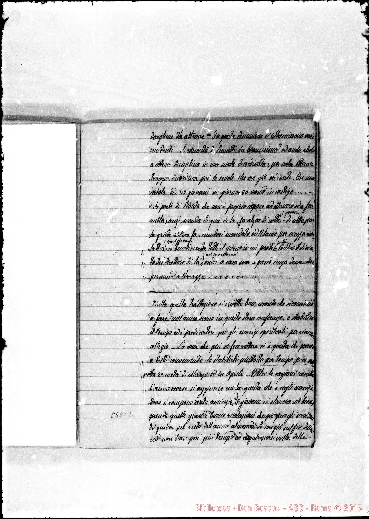 Fotogramma C 2 — Conferenze nell’anno 1876…